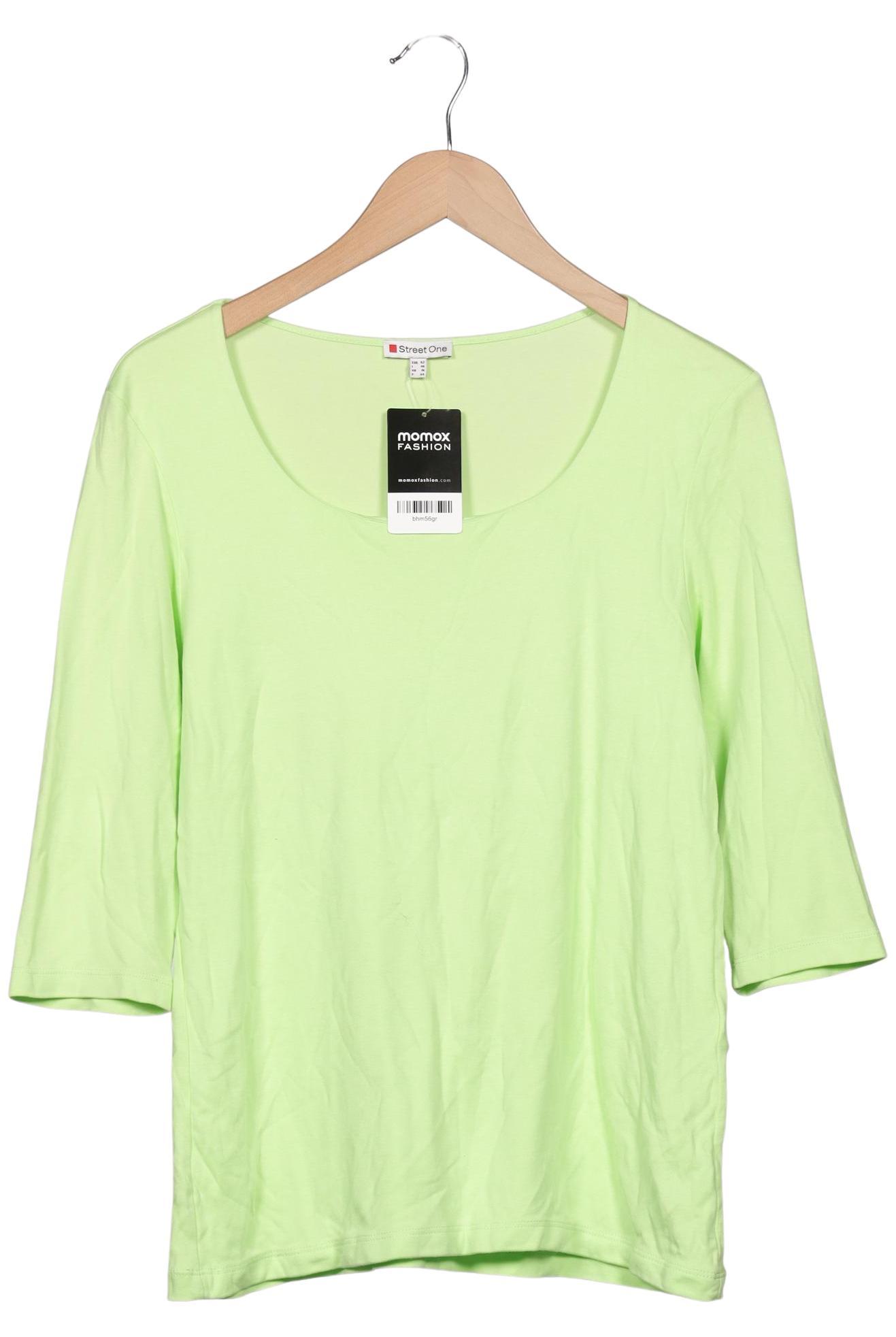 

Street One Damen Langarmshirt, hellgrün, Gr. 42