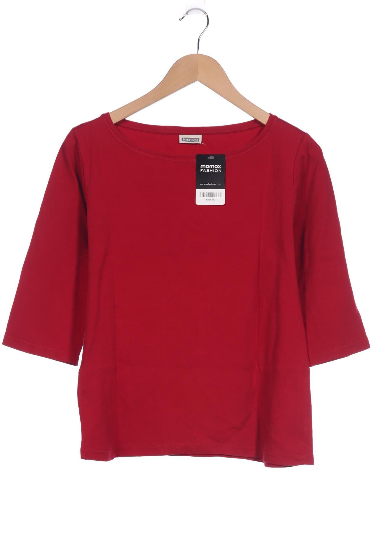 

Street One Damen Langarmshirt, rot, Gr. 44