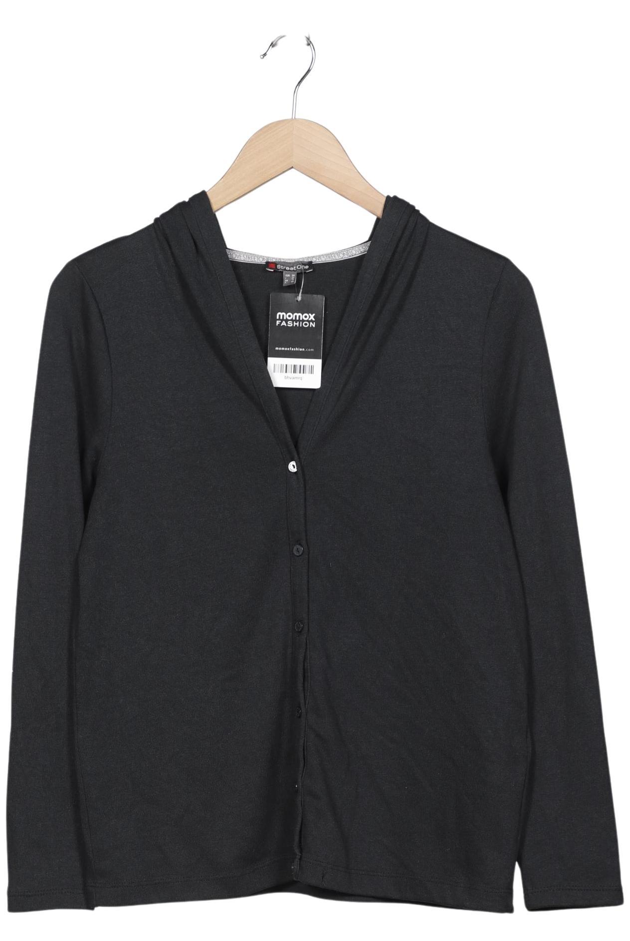 

Street One Damen Strickjacke, schwarz, Gr. 38