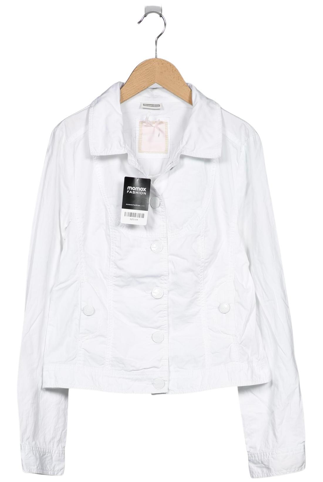 

Street One Damen Jacke, weiß, Gr. 38