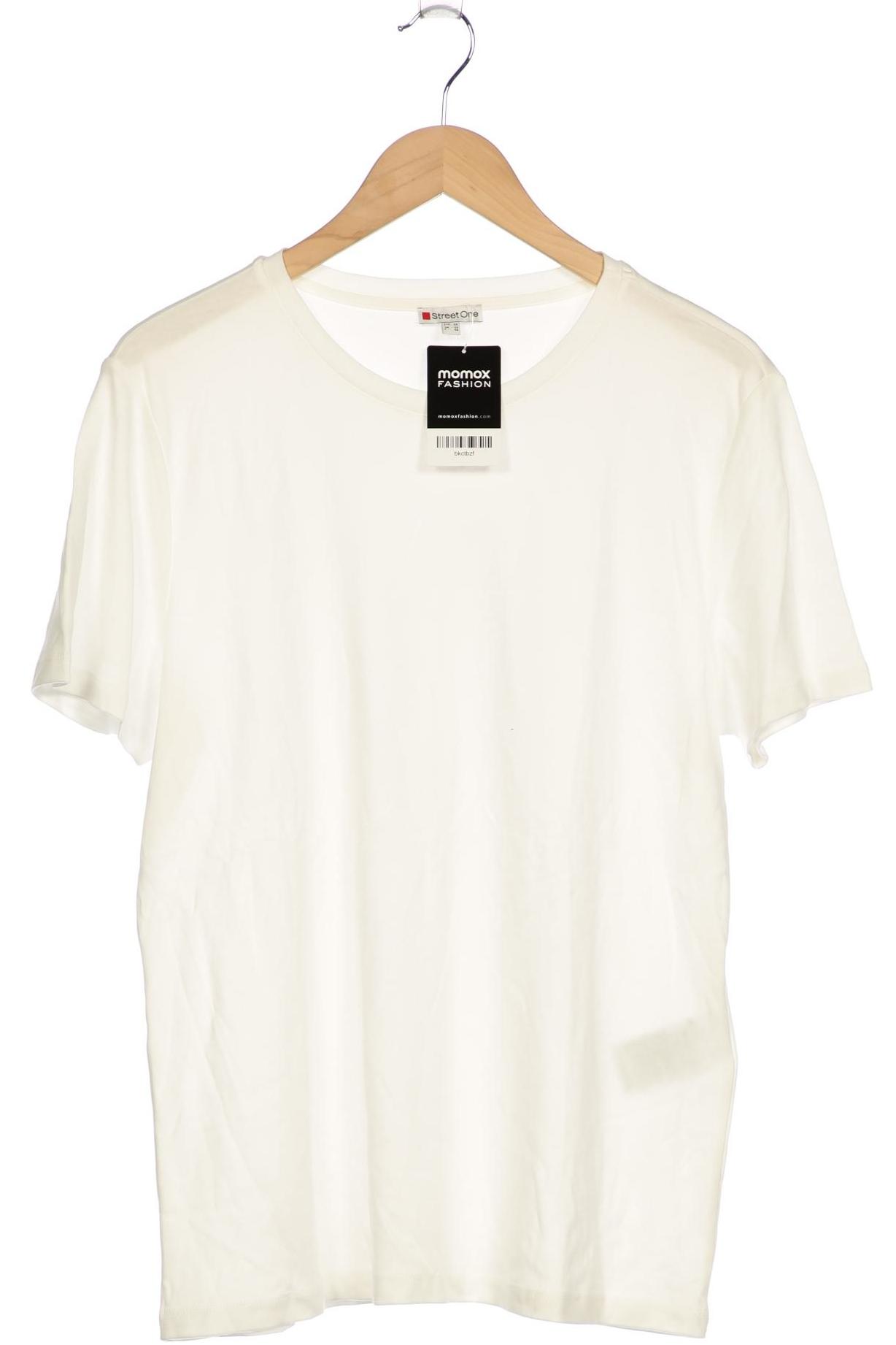 

Street One Damen T-Shirt, weiß, Gr. 46