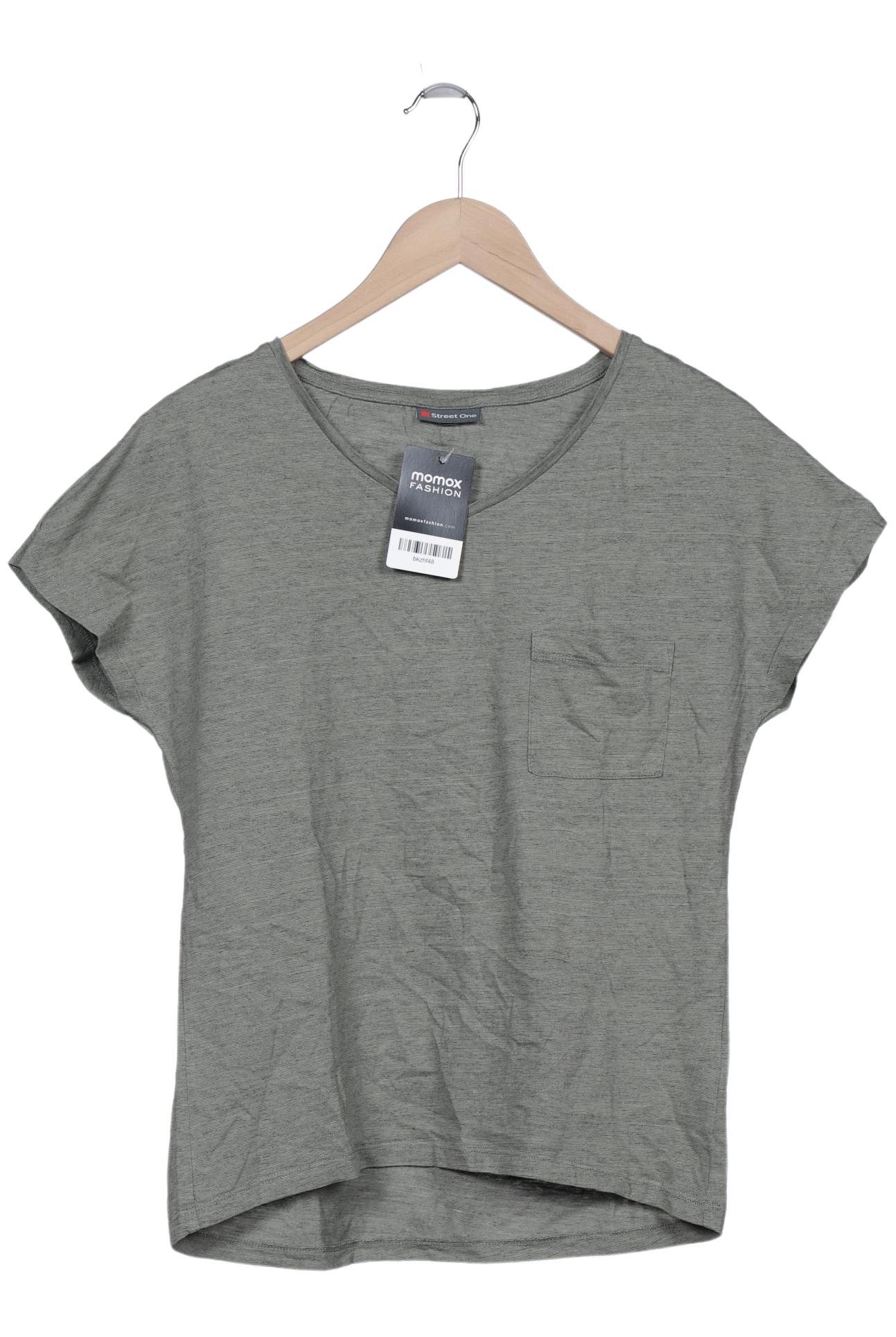 

Street One Damen T-Shirt, grün, Gr. 36