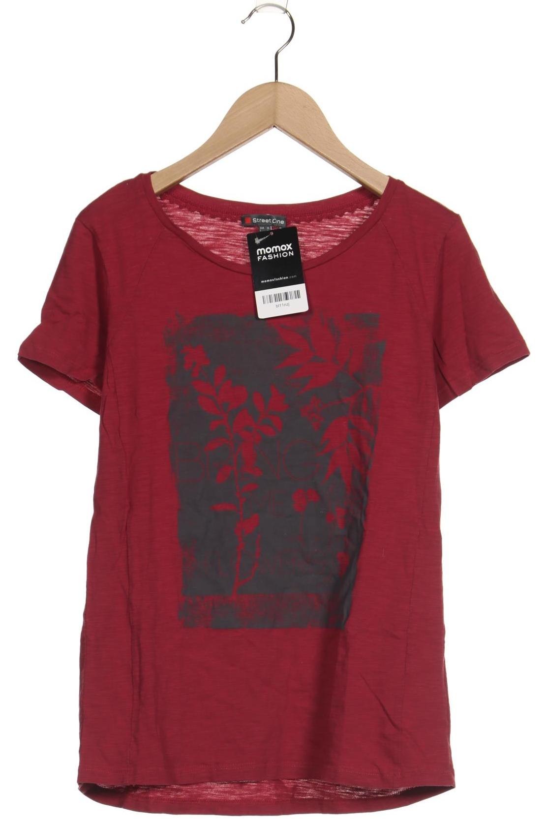 

Street One Damen T-Shirt, rot, Gr. 36