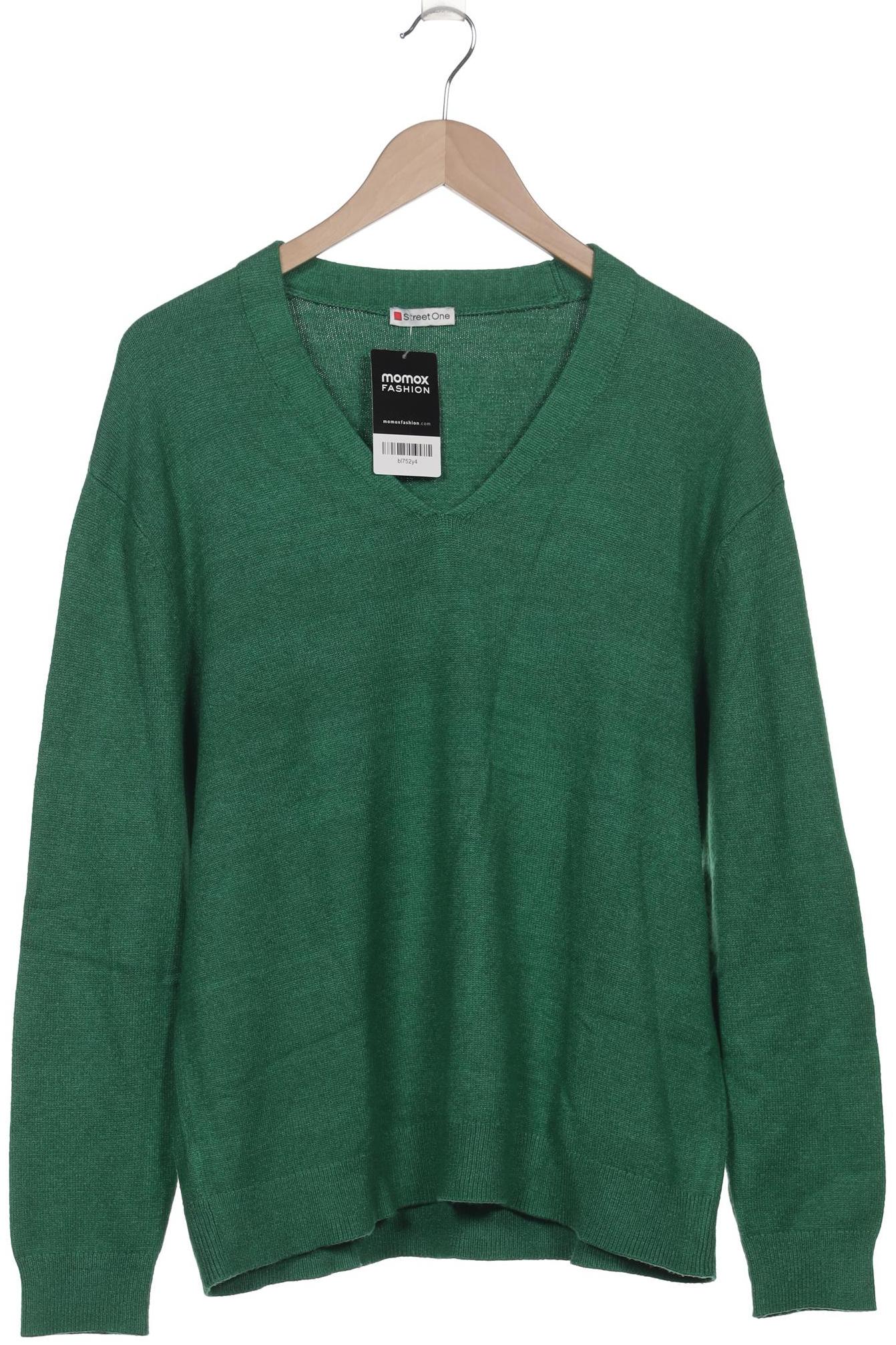 

Street One Damen Pullover, grün, Gr. 42