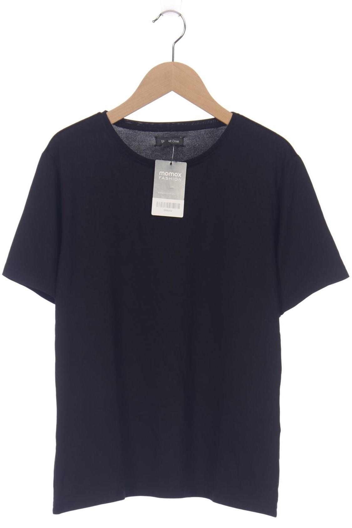 

Street One Damen T-Shirt, schwarz, Gr. 42