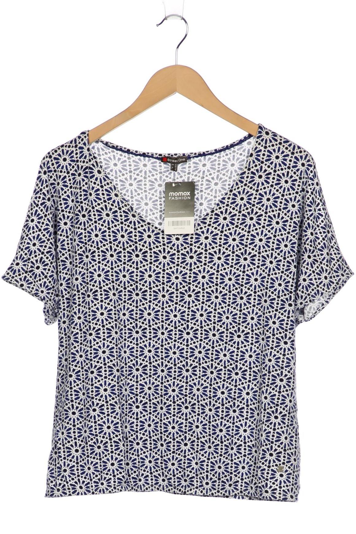 

Street One Damen T-Shirt, marineblau, Gr. 40