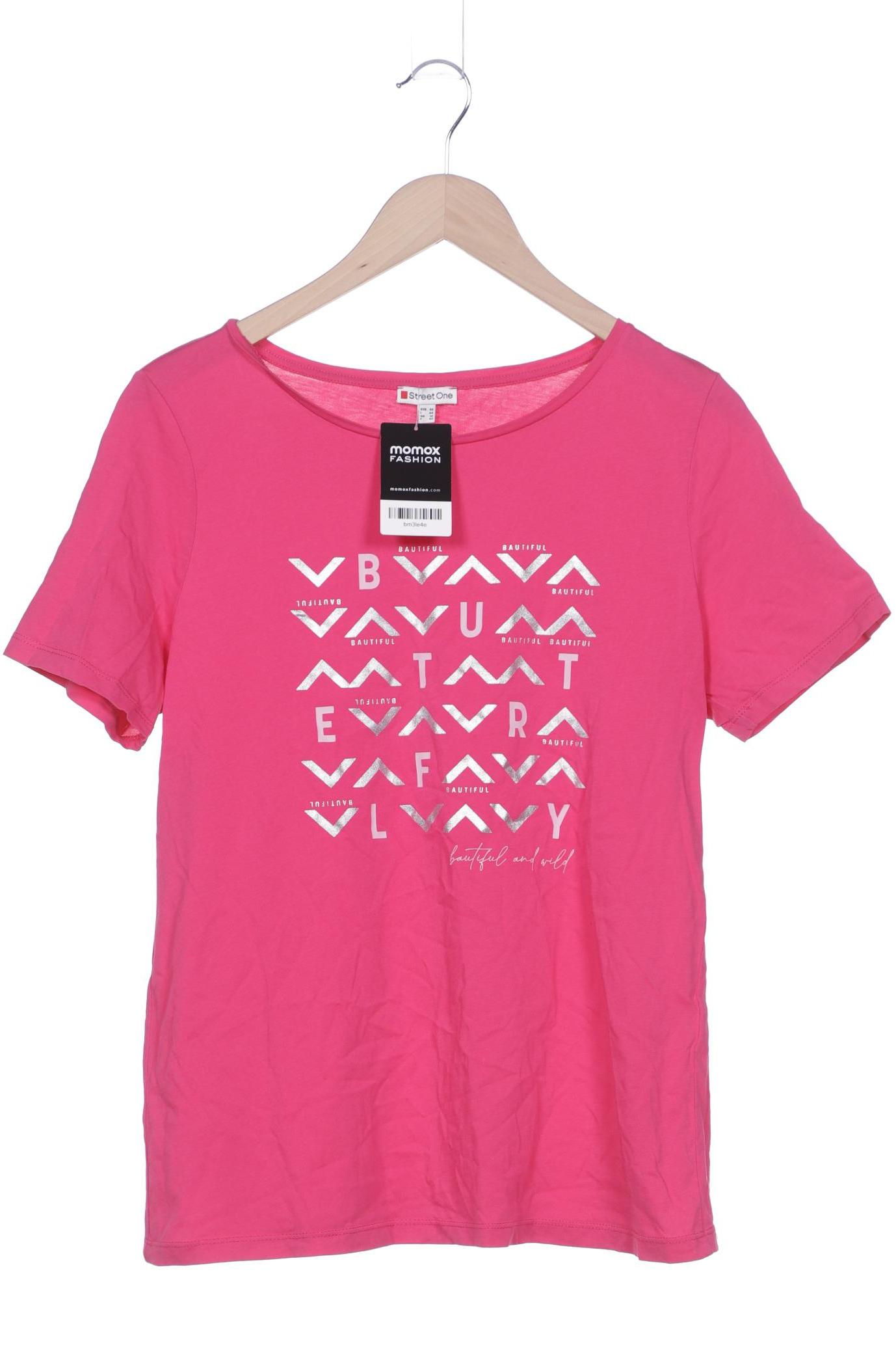 

Street One Damen T-Shirt, pink, Gr. 40