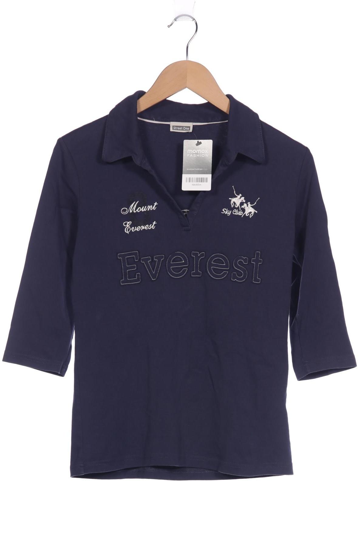 

Street One Damen Poloshirt, marineblau, Gr. 42