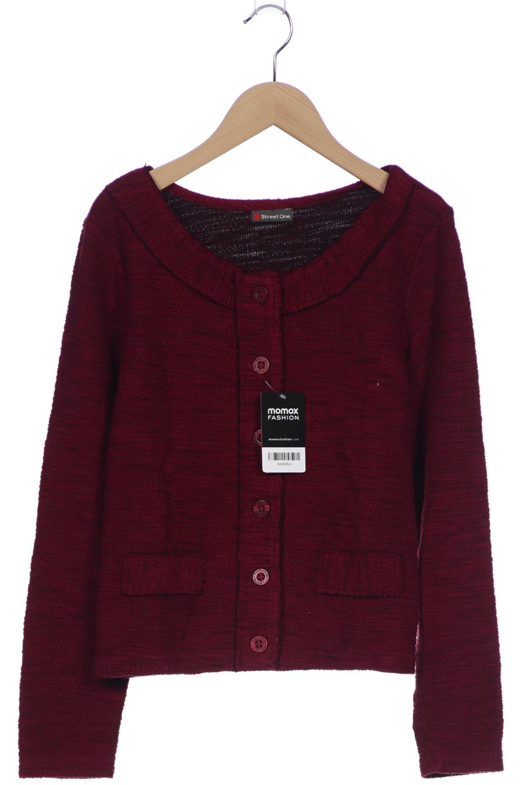 

Street One Damen Strickjacke, bordeaux, Gr. 38