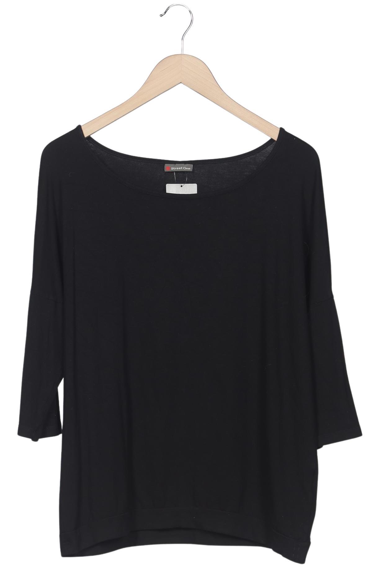 

Street One Damen Langarmshirt, schwarz, Gr. 42