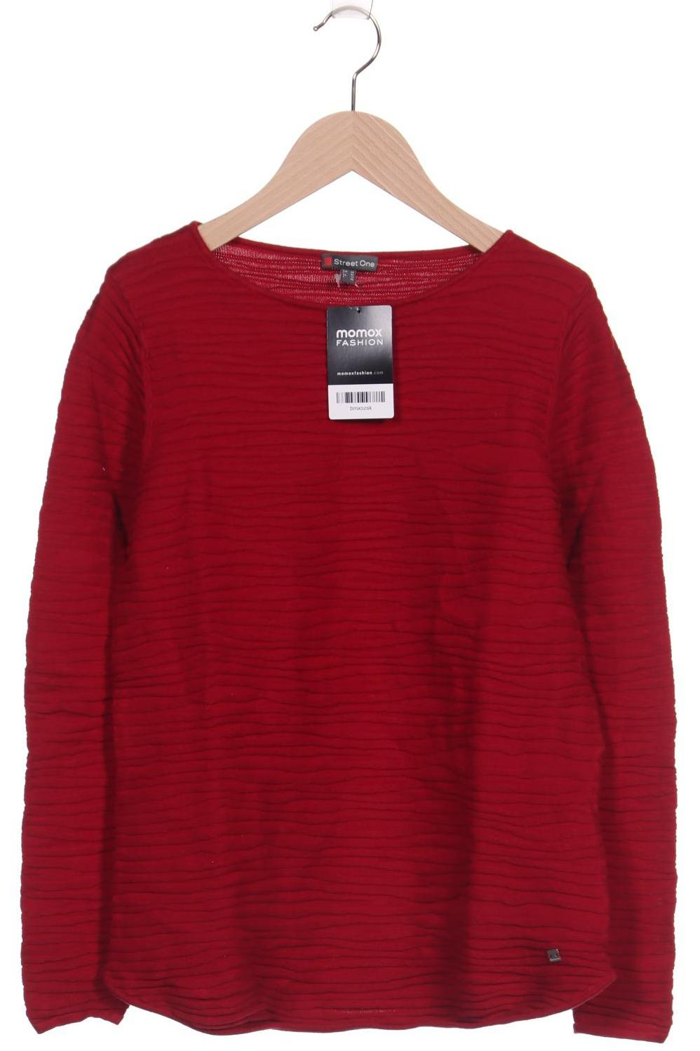 

Street One Damen Pullover, rot, Gr. 38