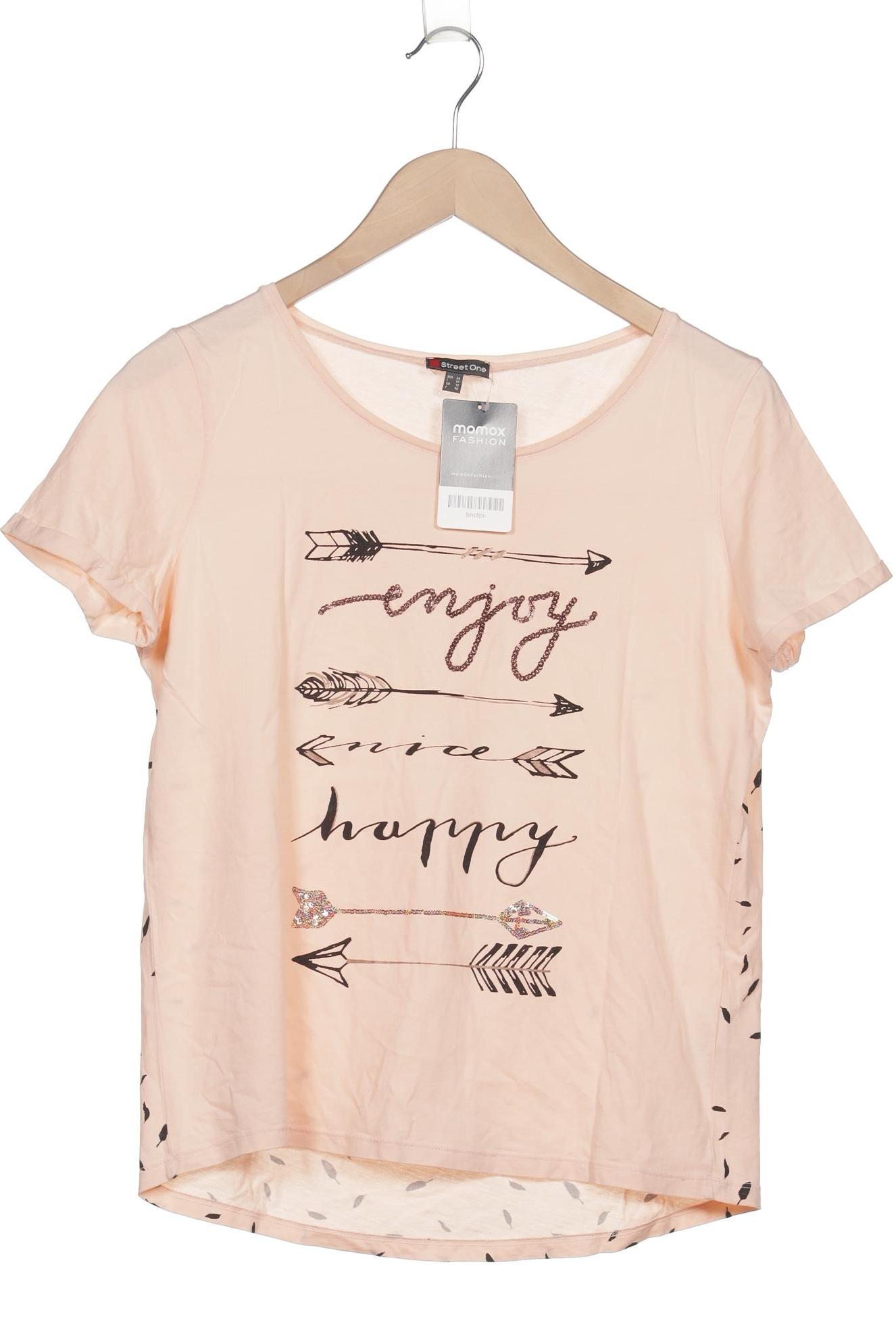 

Street One Damen T-Shirt, orange, Gr. 38