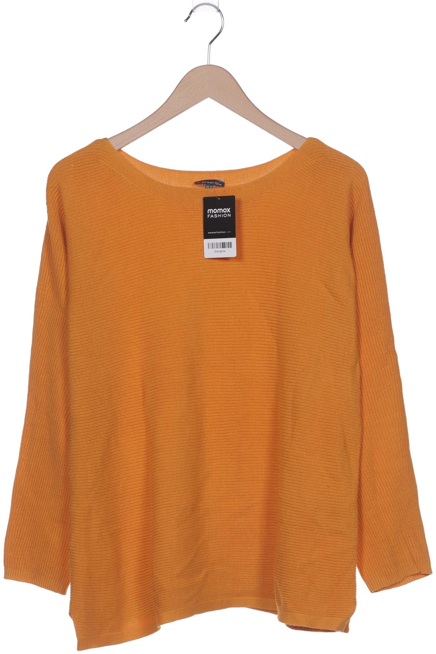 

Street One Damen Pullover, orange, Gr. 44