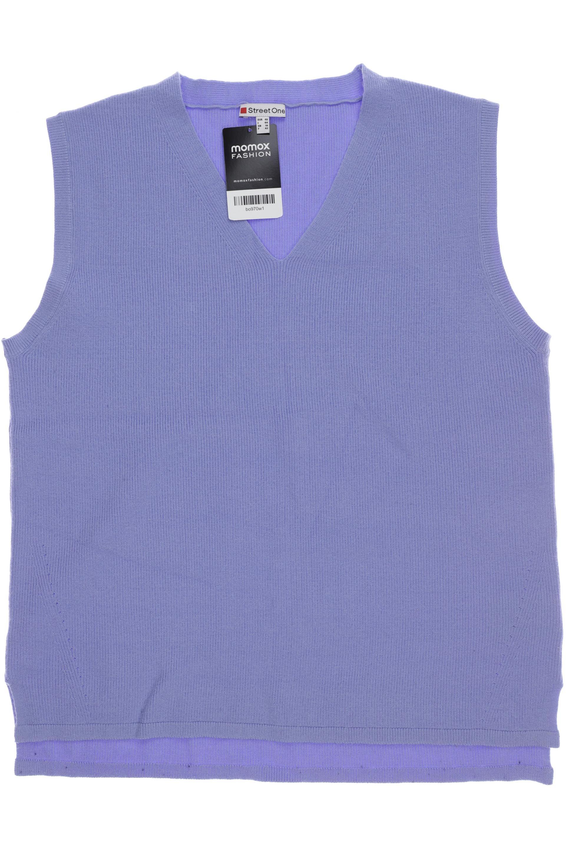 

Street One Damen Pullover, blau, Gr. 40