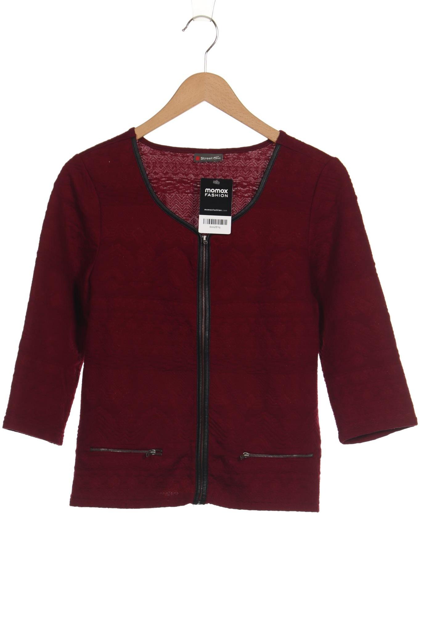 Thumbnail - Street One Damen Strickjacke, bordeaux, Gr. 40