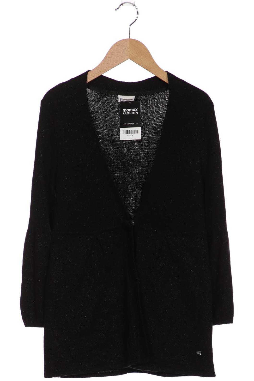 

Street One Damen Strickjacke, schwarz, Gr. 36