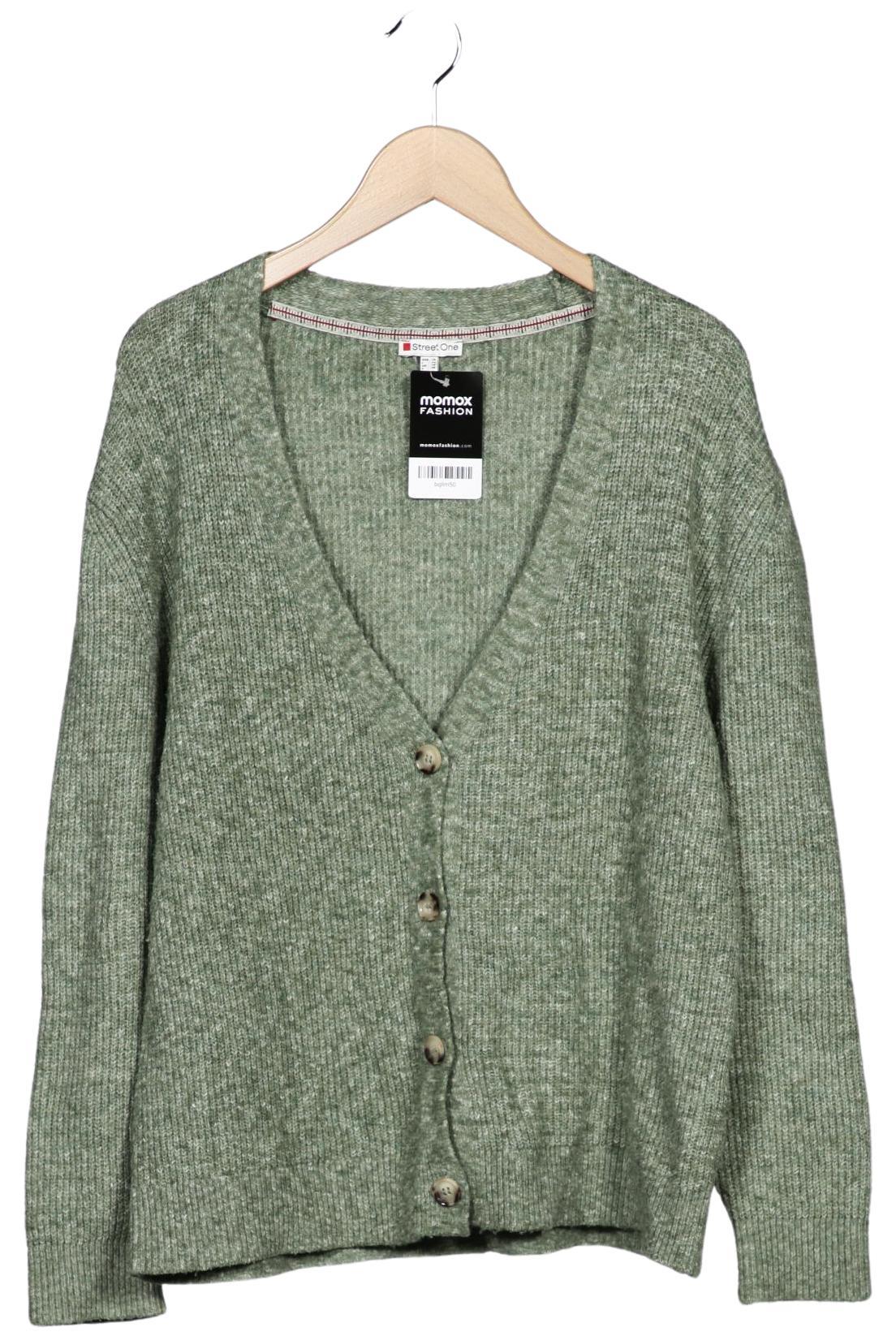 

Street One Damen Strickjacke, grün, Gr. 36