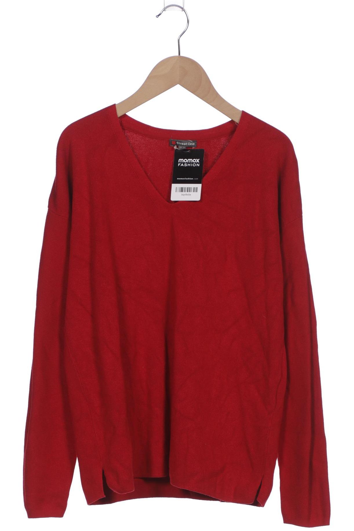 

Street One Damen Pullover, rot, Gr. 40