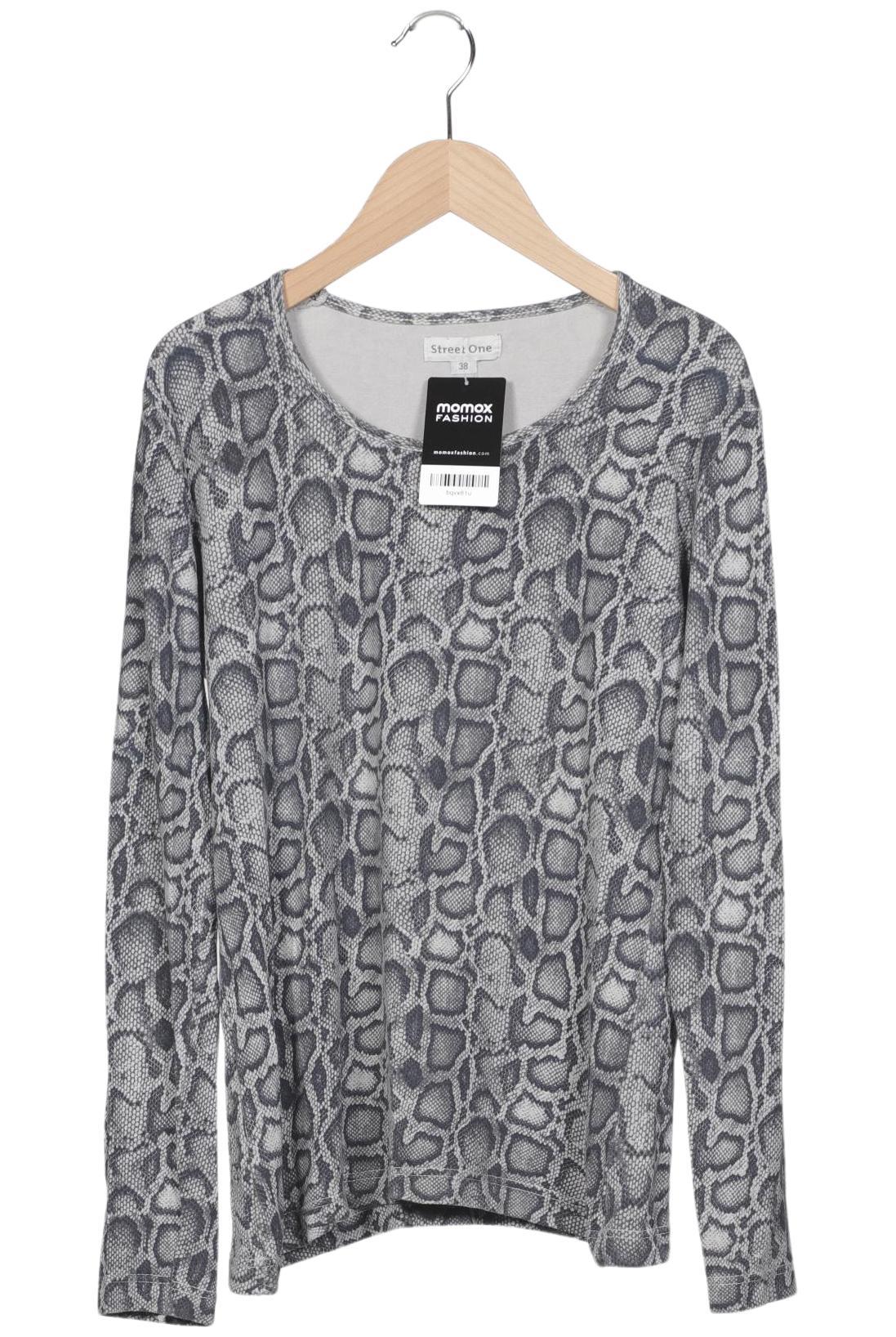 

Street One Damen Langarmshirt, grau, Gr. 38