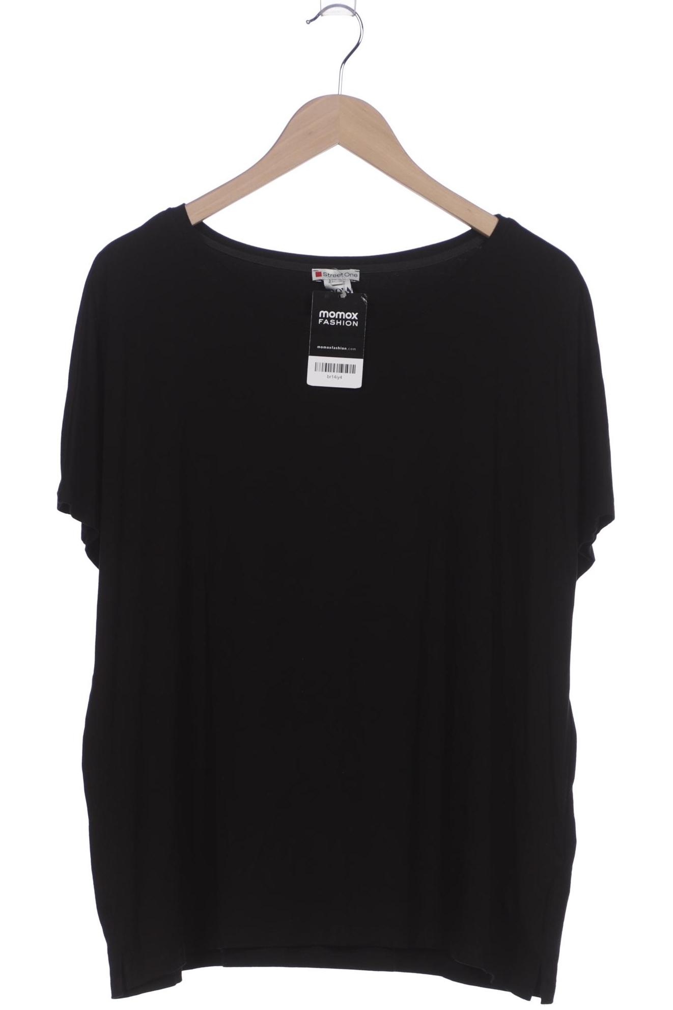 

Street One Damen T-Shirt, schwarz, Gr. 46