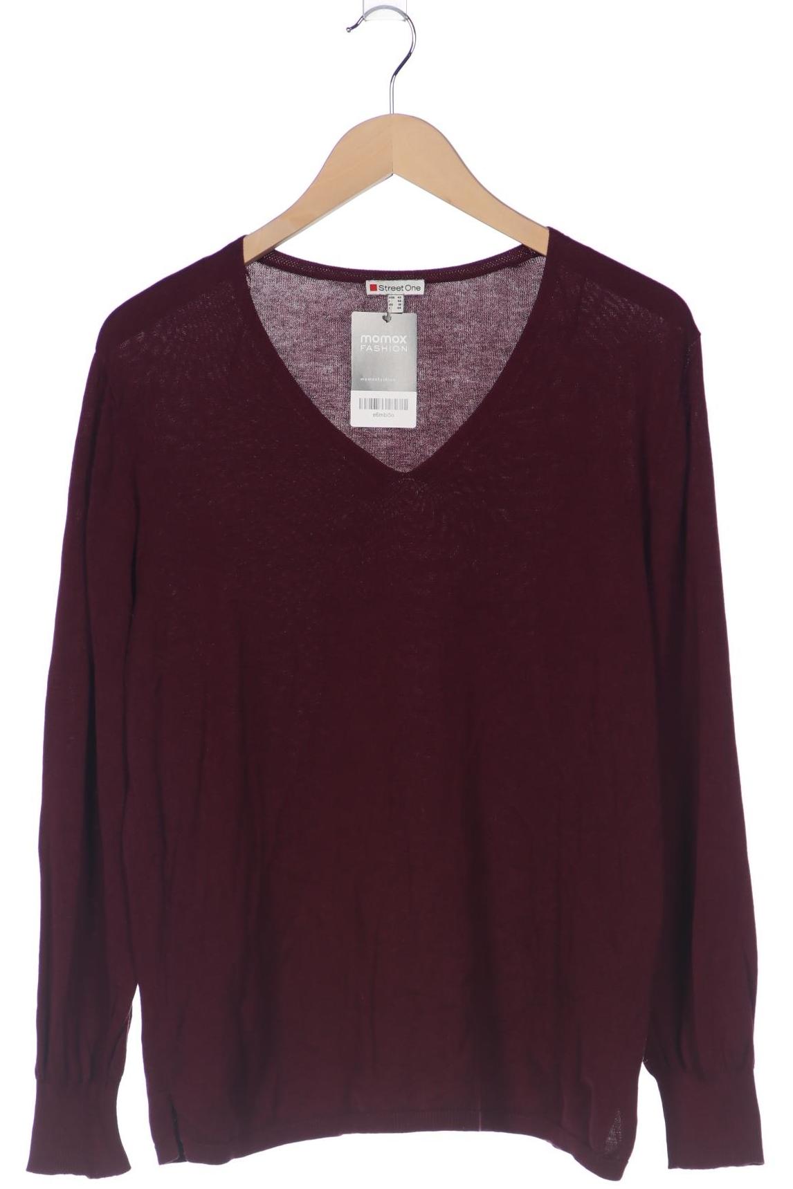 

Street One Damen Pullover, bordeaux, Gr. 42