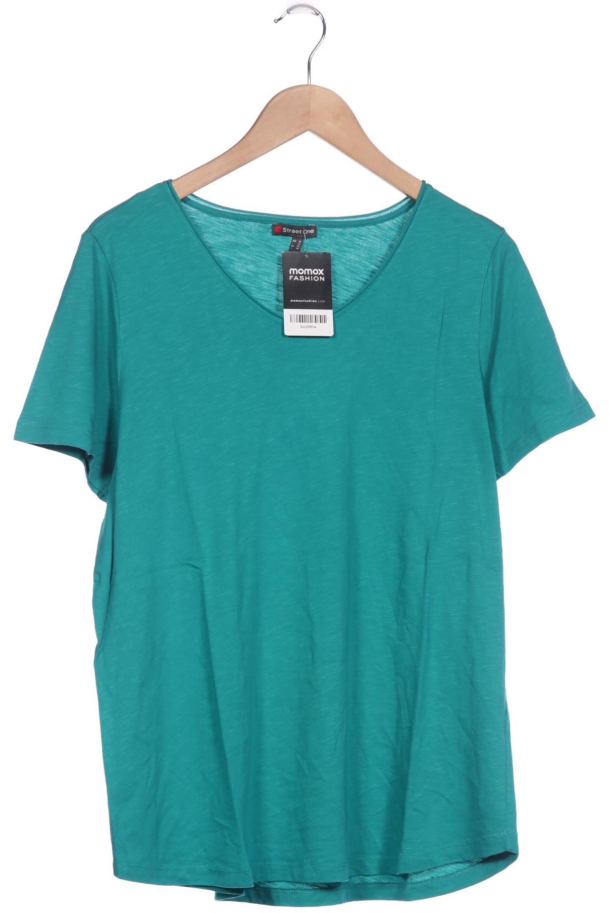 

Street One Damen T-Shirt, türkis, Gr. 46