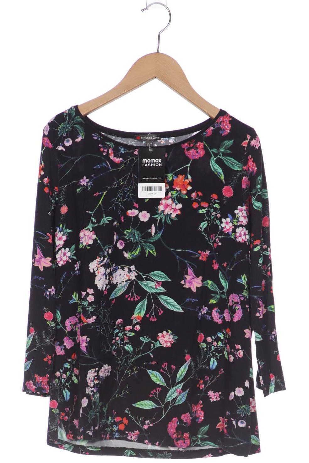 

Street One Damen Langarmshirt, schwarz
