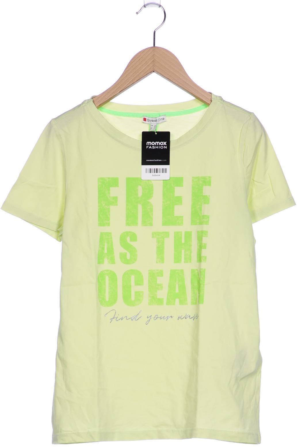 

Street One Damen T-Shirt, gelb, Gr. 34