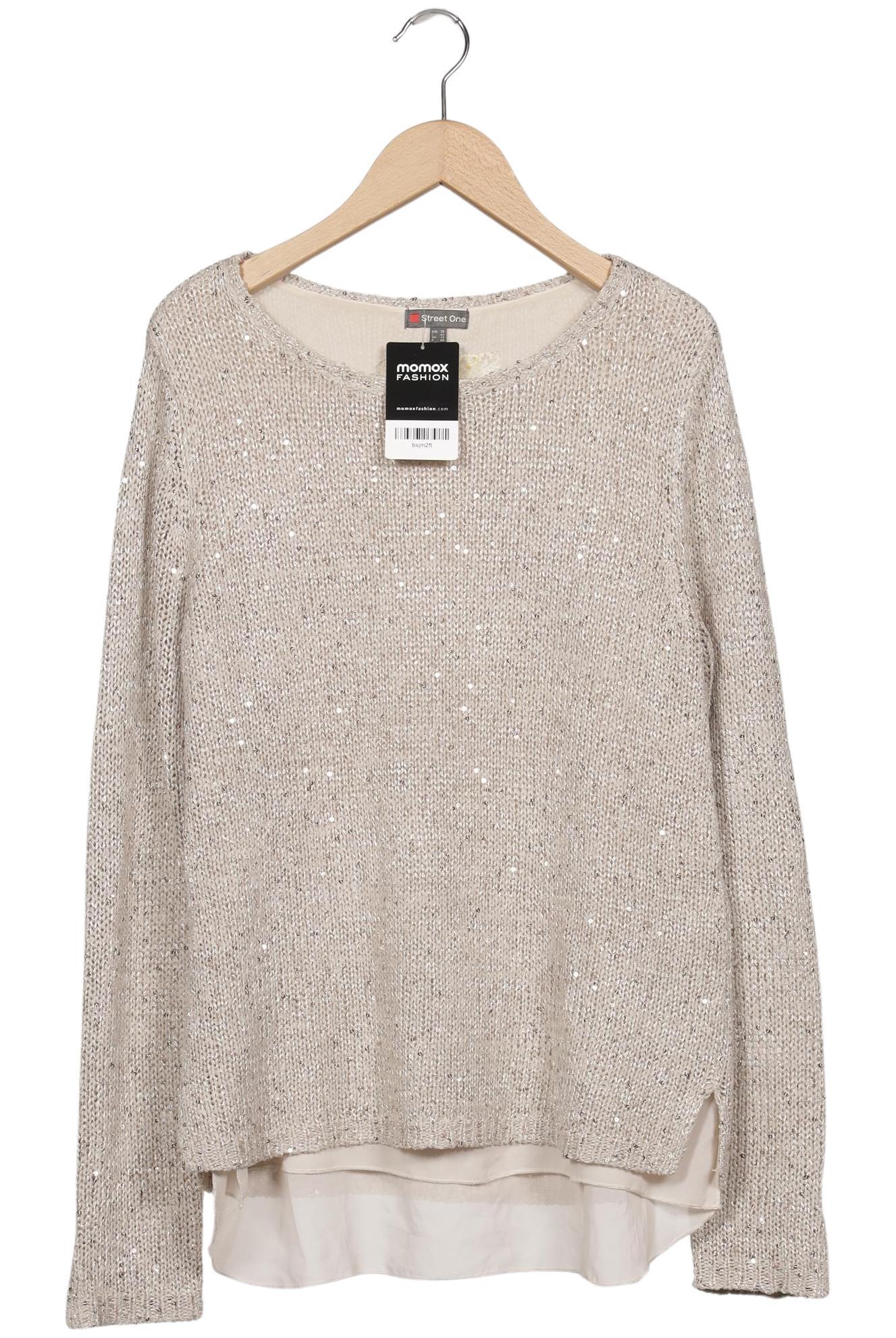 

Street One Damen Pullover, beige, Gr. 38