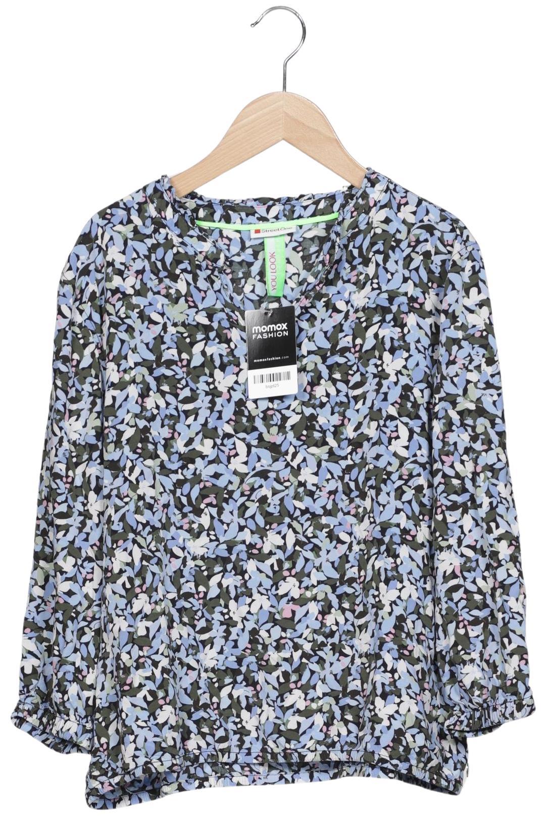

Street One Damen Bluse, blau, Gr. 40
