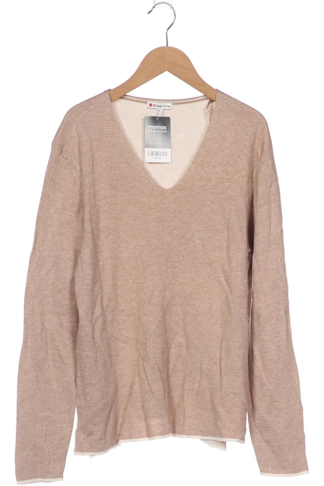 

Street One Damen Pullover, beige, Gr. 38