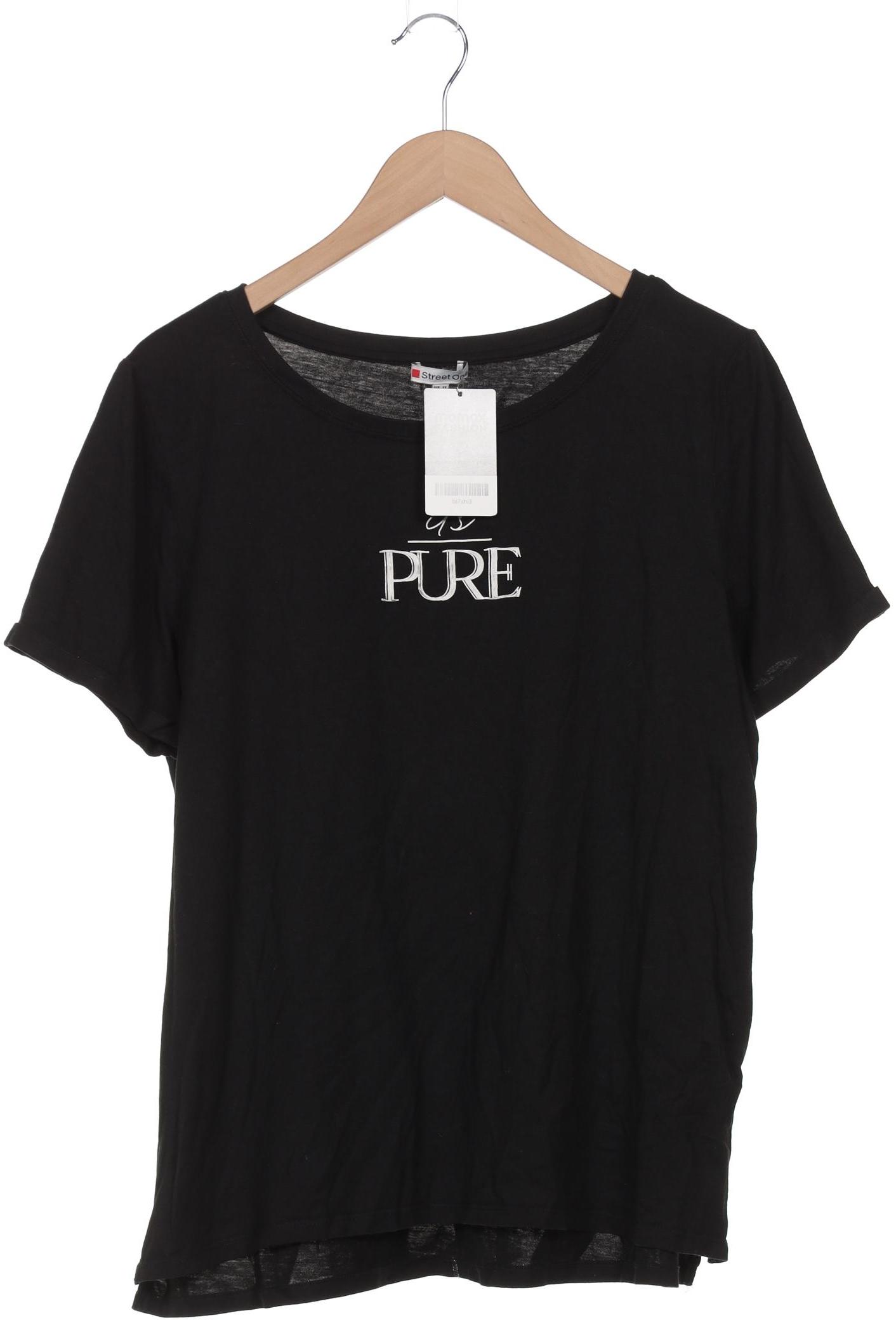 

Street One Damen T-Shirt, schwarz, Gr. 46