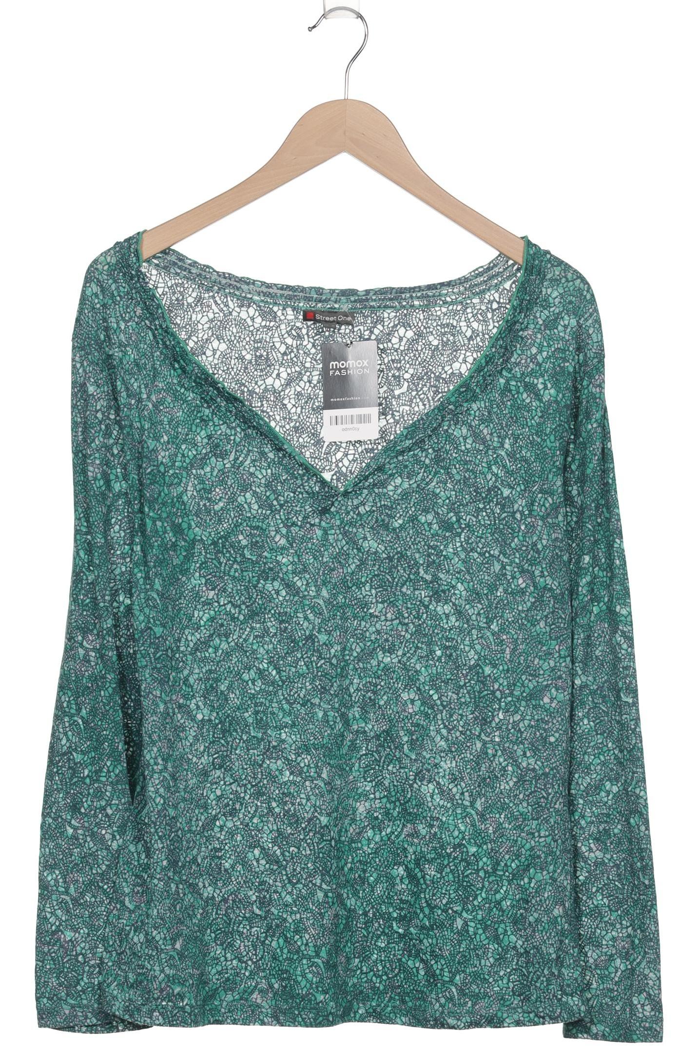 

Street One Damen Langarmshirt, grün, Gr. 42