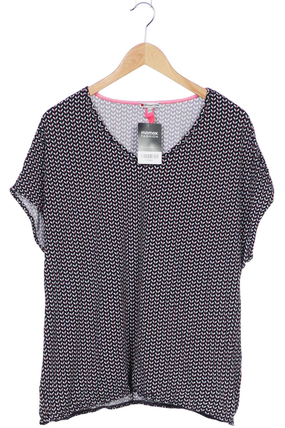 

Street One Damen T-Shirt, schwarz, Gr. 44