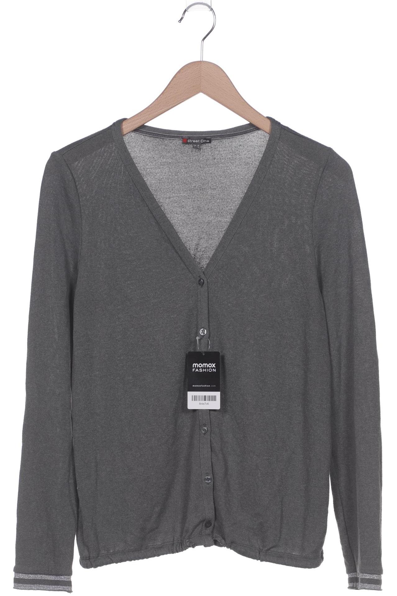 

Street One Damen Strickjacke, grün, Gr. 38