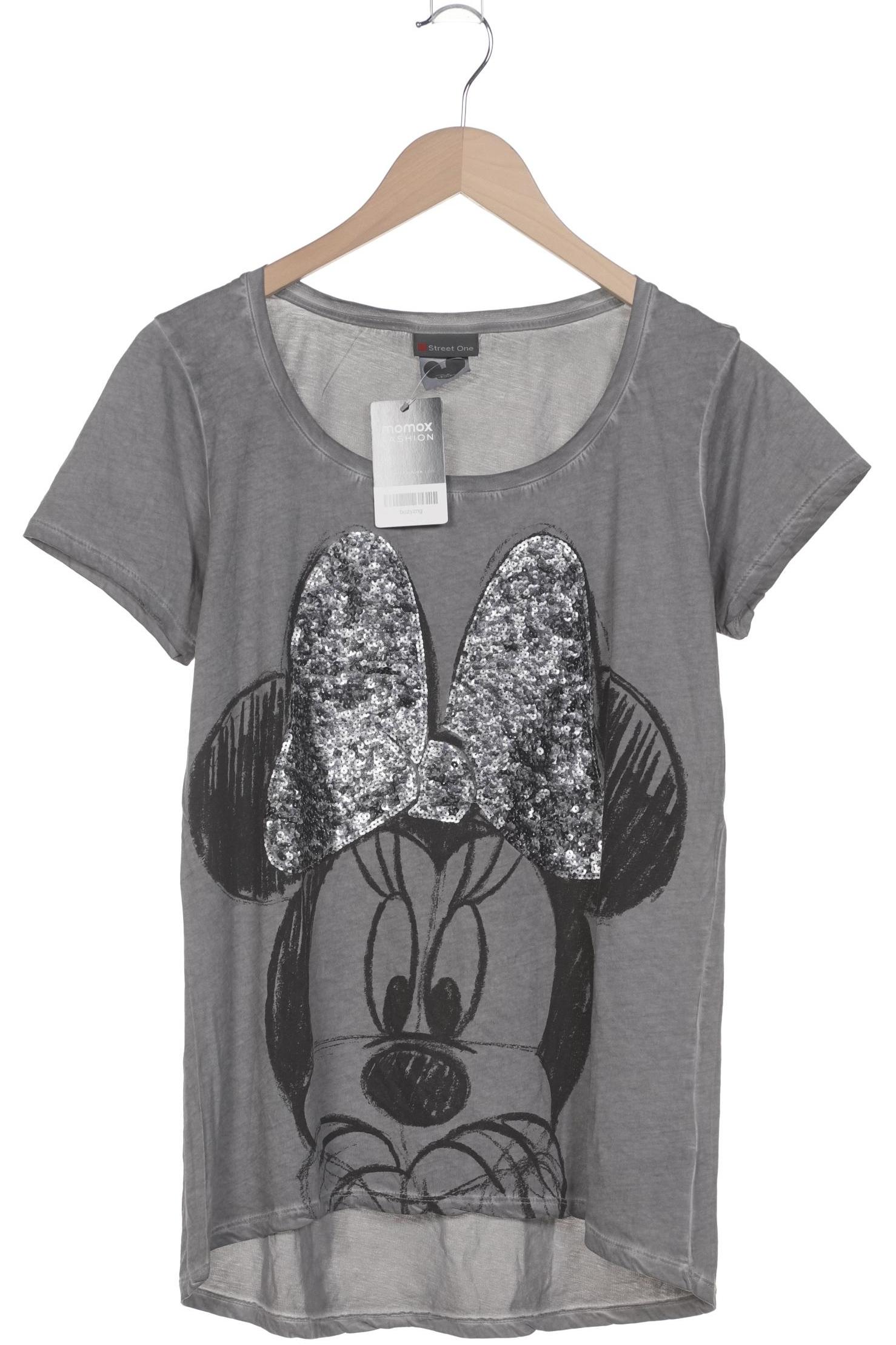 

Street One Damen T-Shirt, grau, Gr. 40