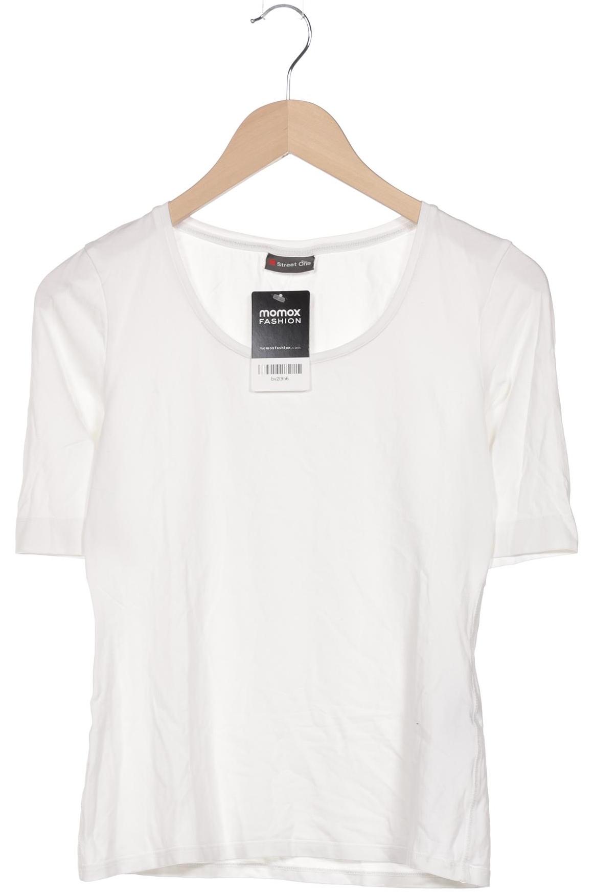 

Street One Damen T-Shirt, weiß, Gr. 38