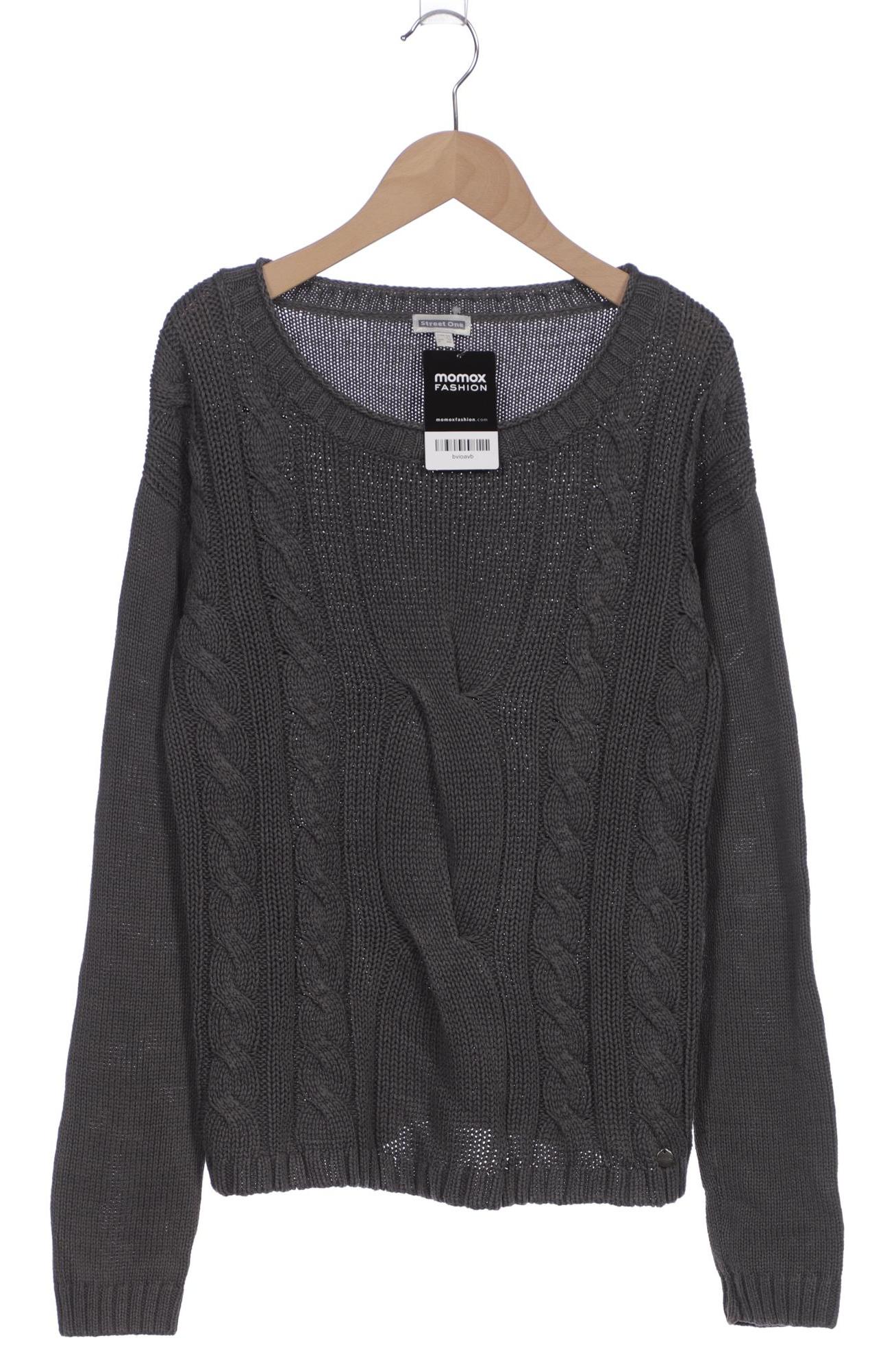 

Street One Damen Pullover, grau, Gr. 38