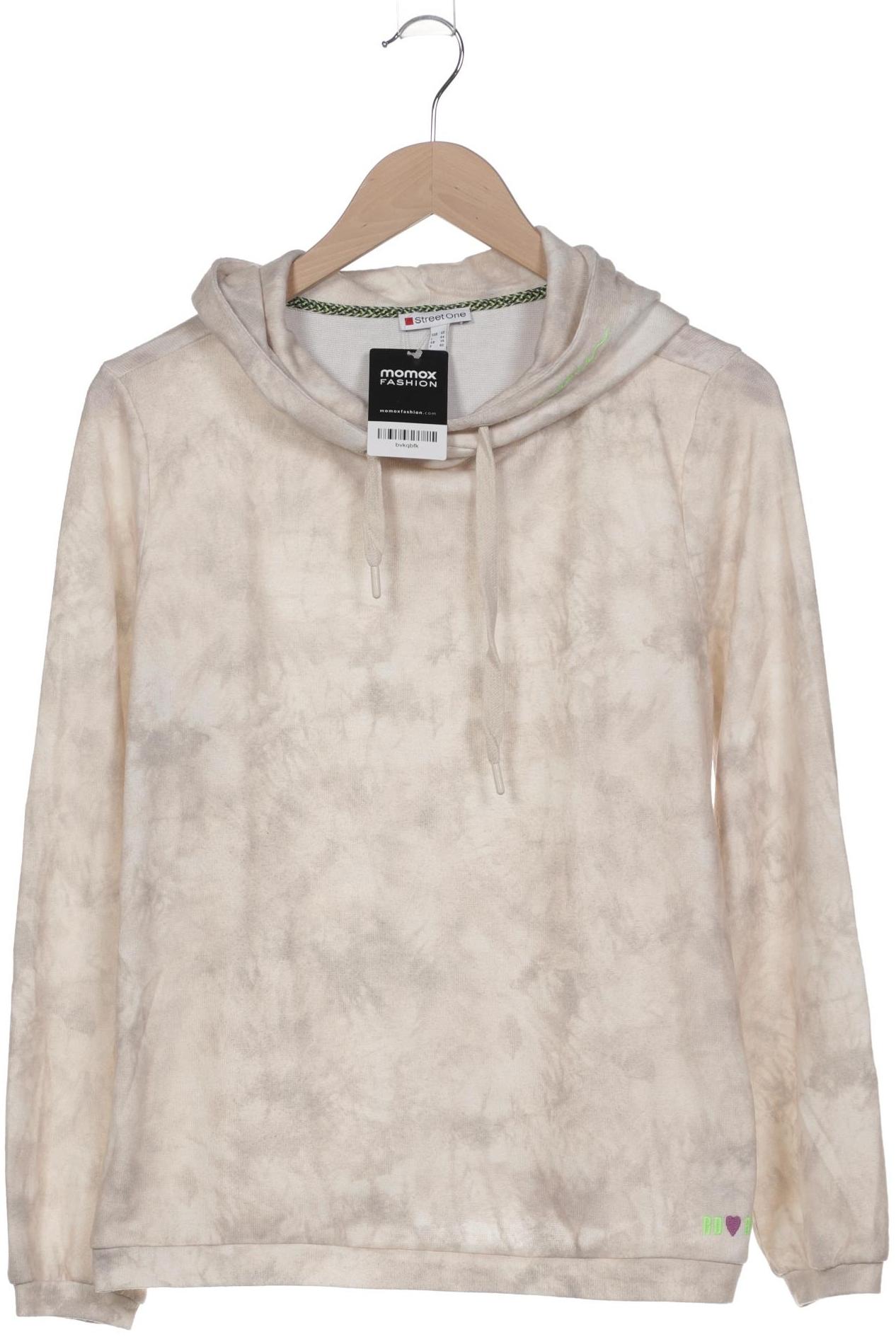 

Street One Damen Kapuzenpullover, beige, Gr. 40