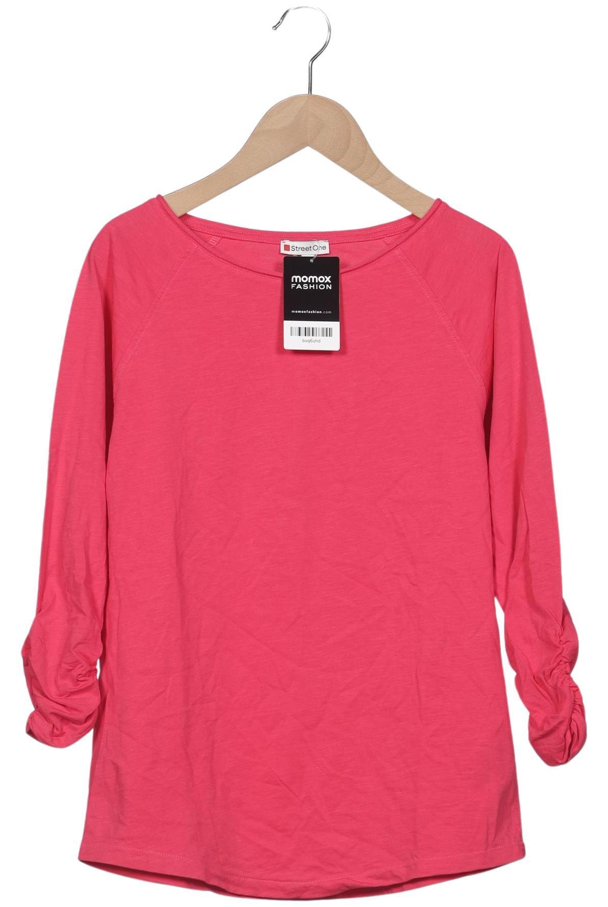 

Street One Damen Langarmshirt, pink, Gr. 34