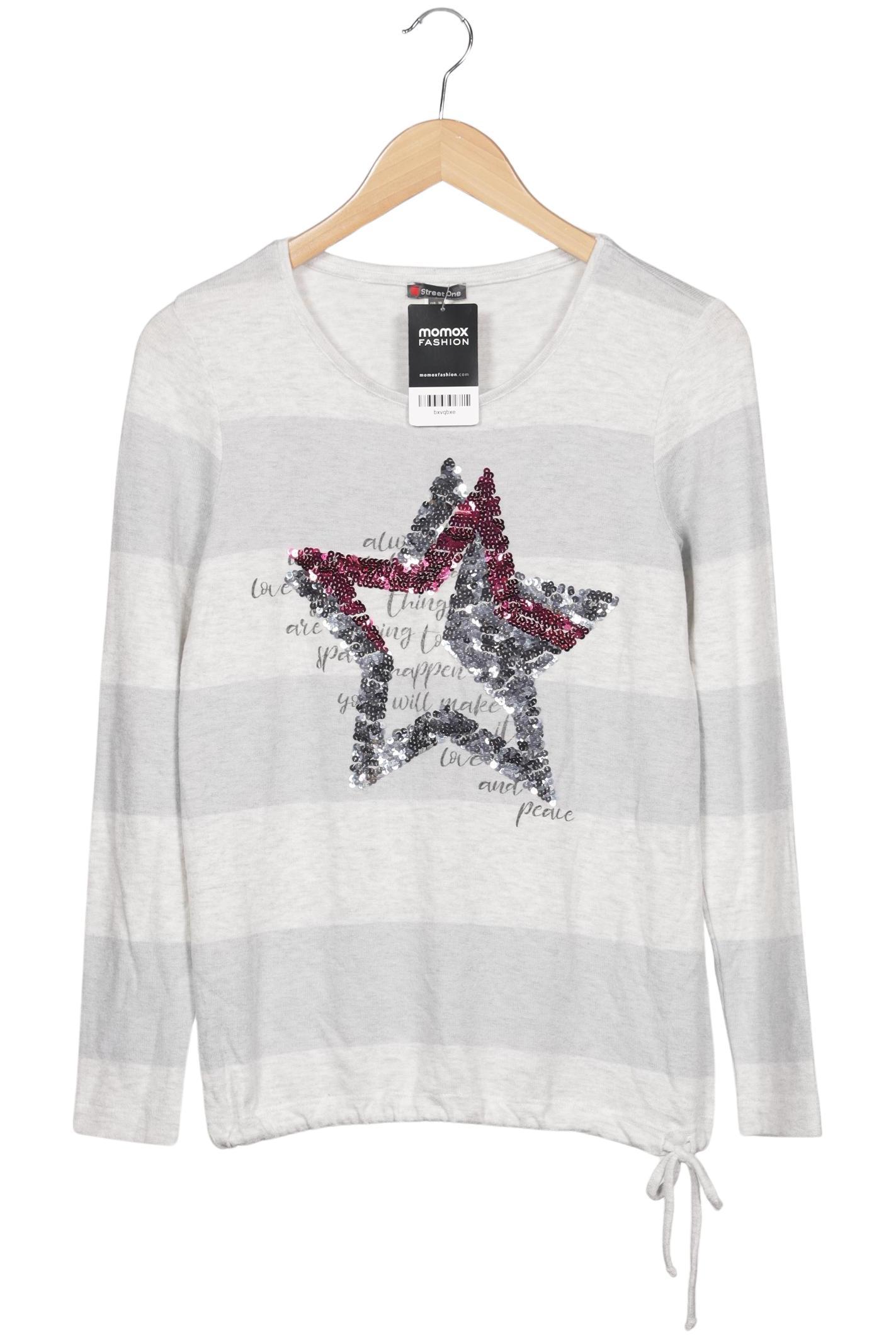 

Street One Damen Pullover, grau, Gr. 34