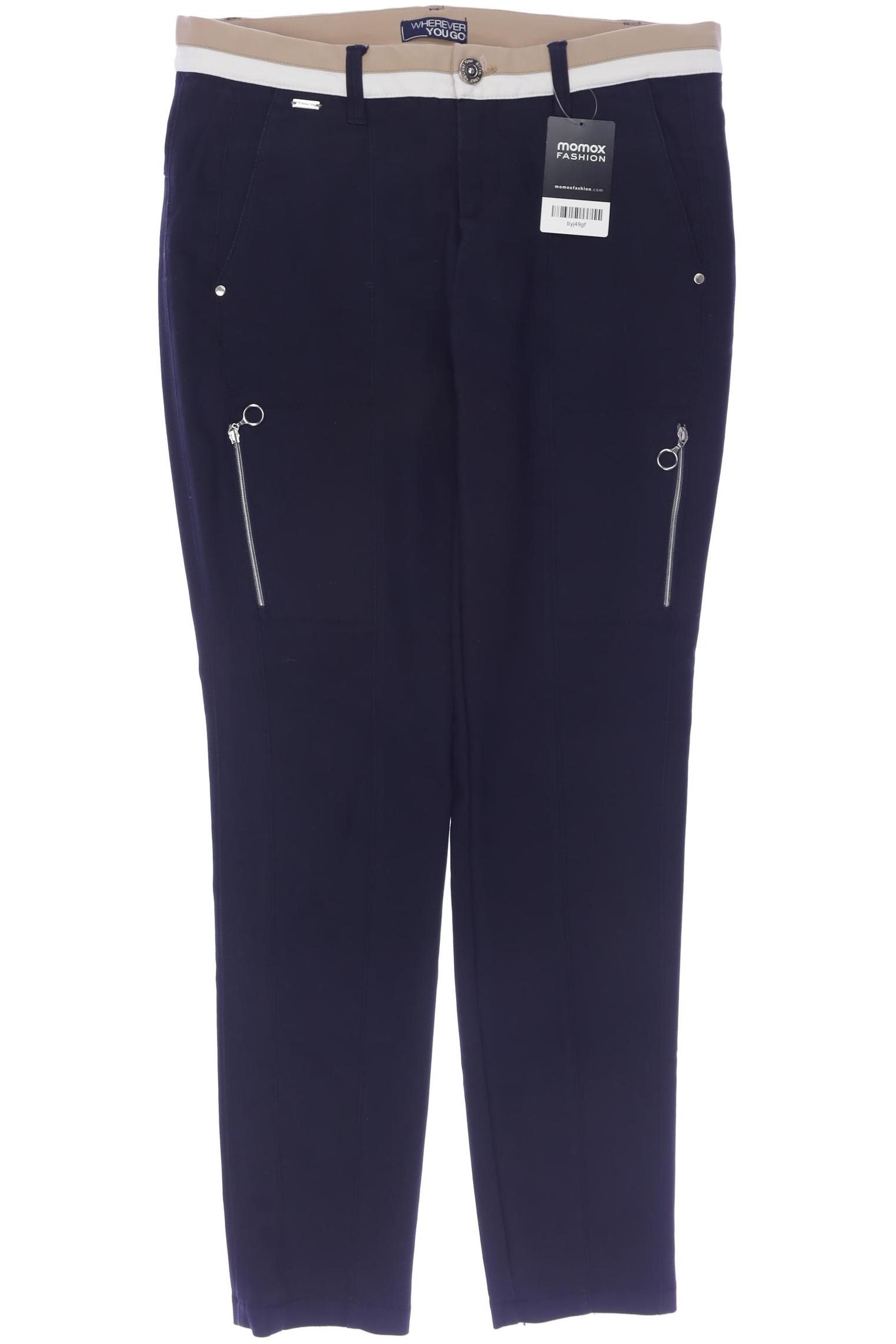 

Street One Damen Stoffhose, marineblau, Gr. 31