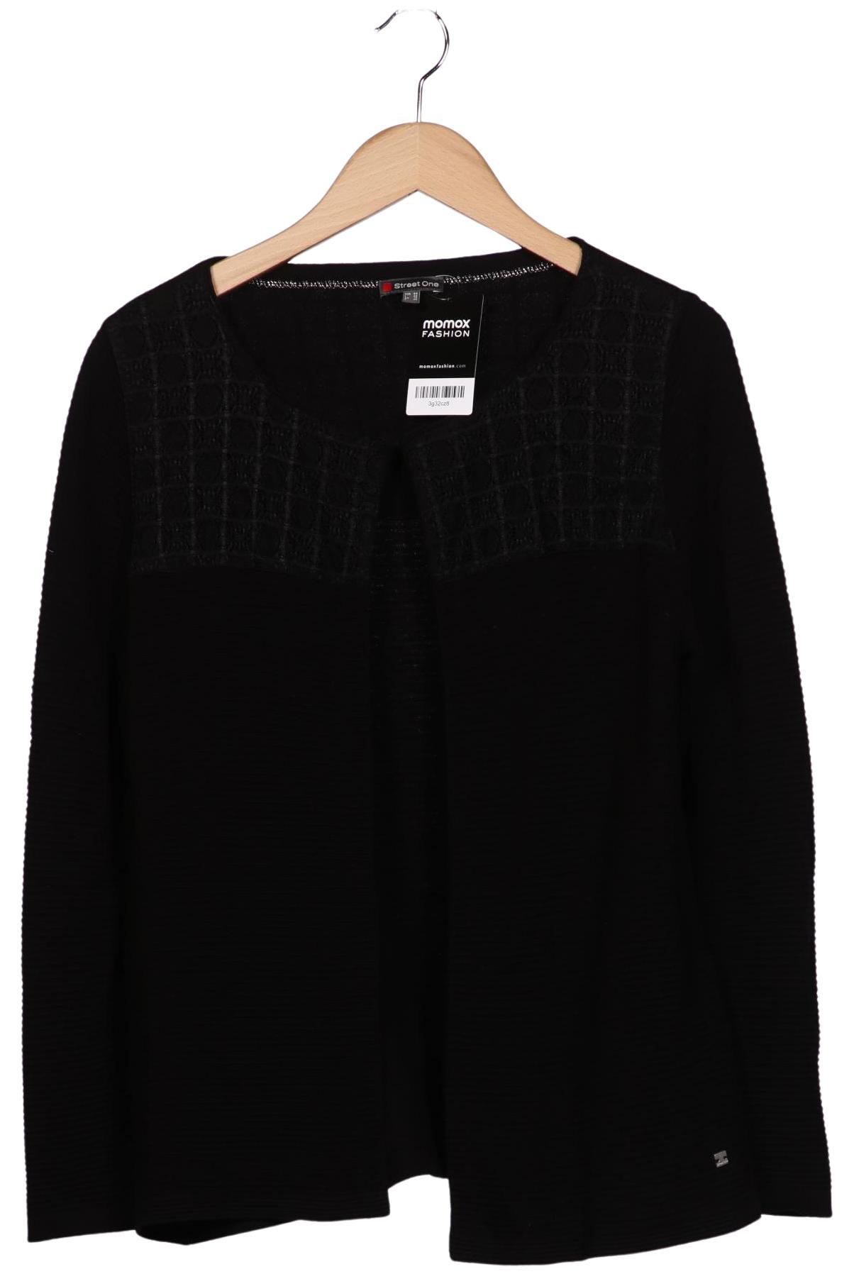 

Street One Damen Strickjacke, schwarz, Gr. 44