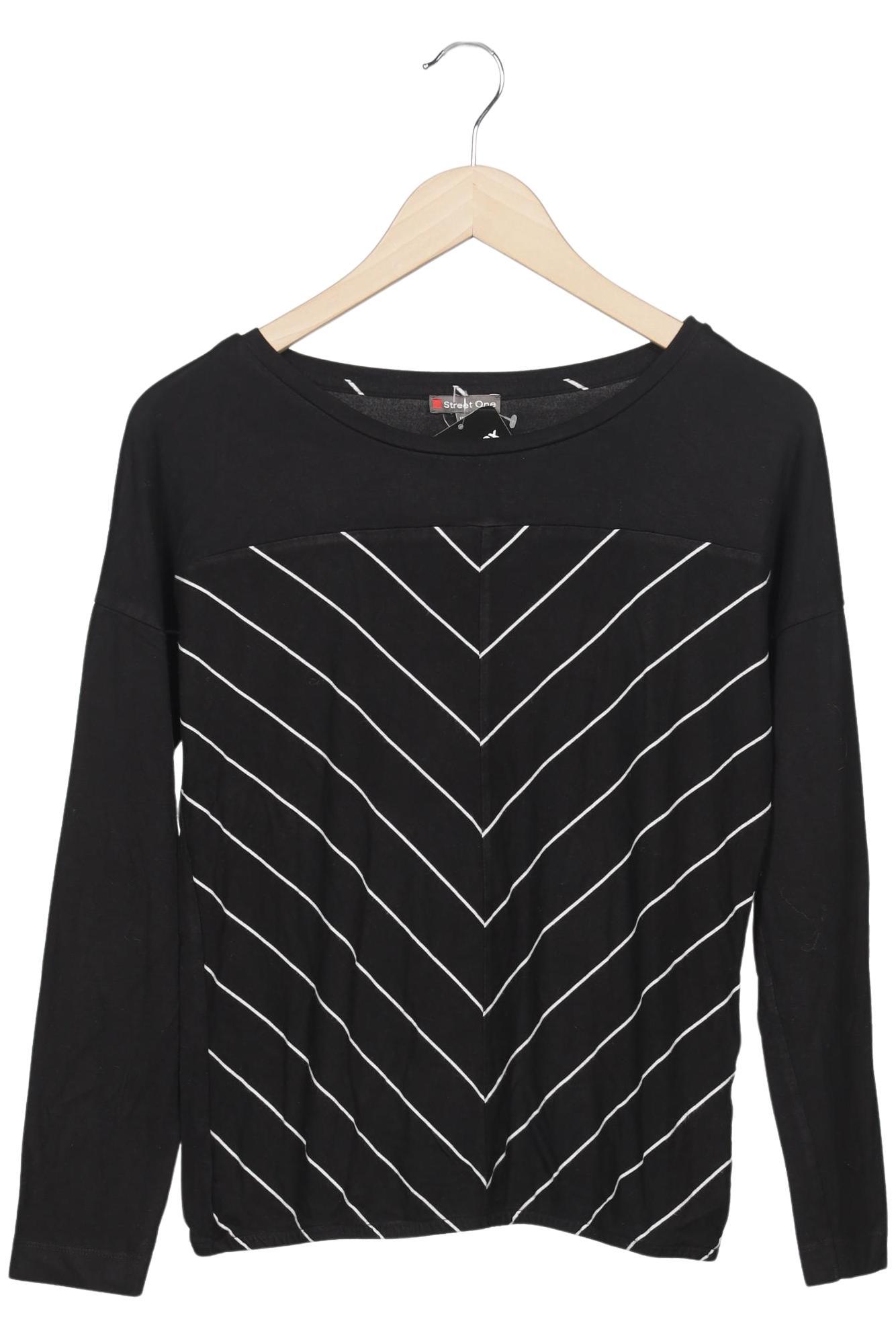 

Street One Damen Langarmshirt, schwarz, Gr. 34