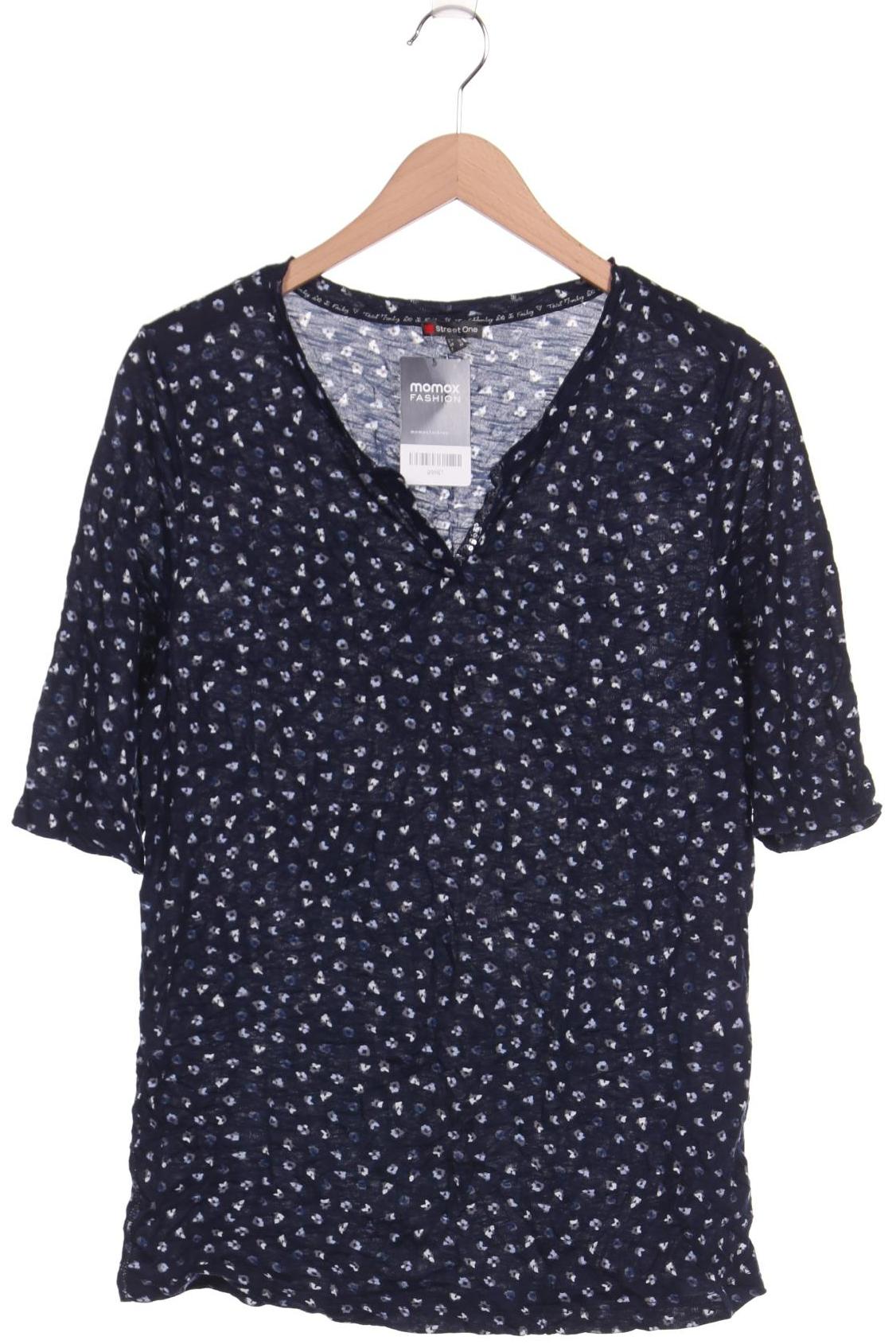 

Street One Damen T-Shirt, marineblau, Gr. 42