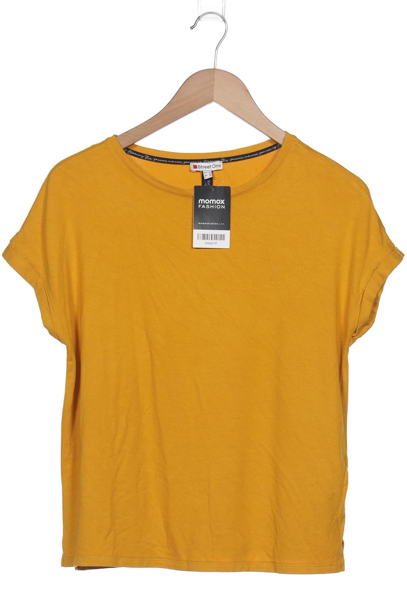 

Street One Damen T-Shirt, gelb, Gr. 36