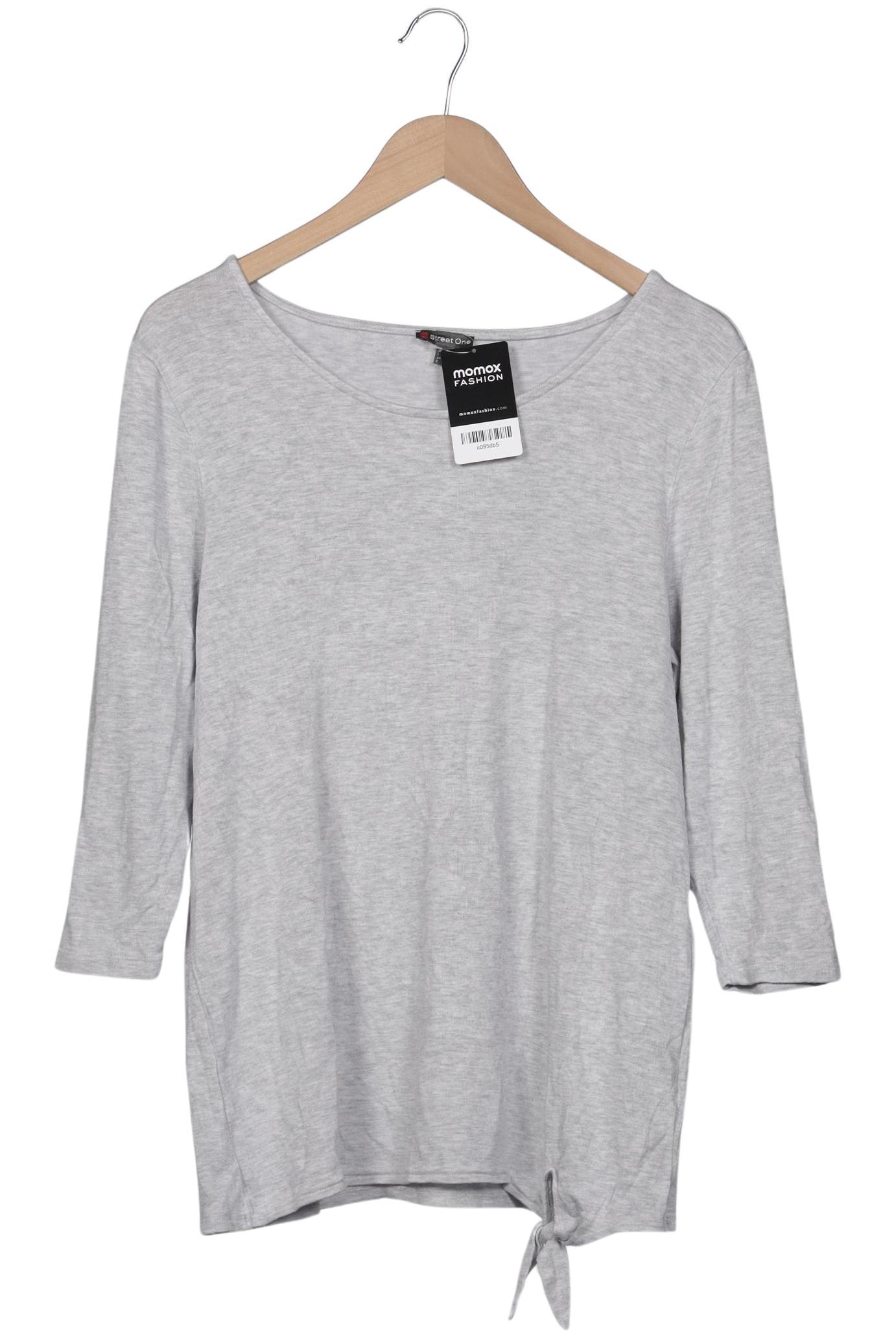 

Street One Damen Langarmshirt, grau, Gr. 44