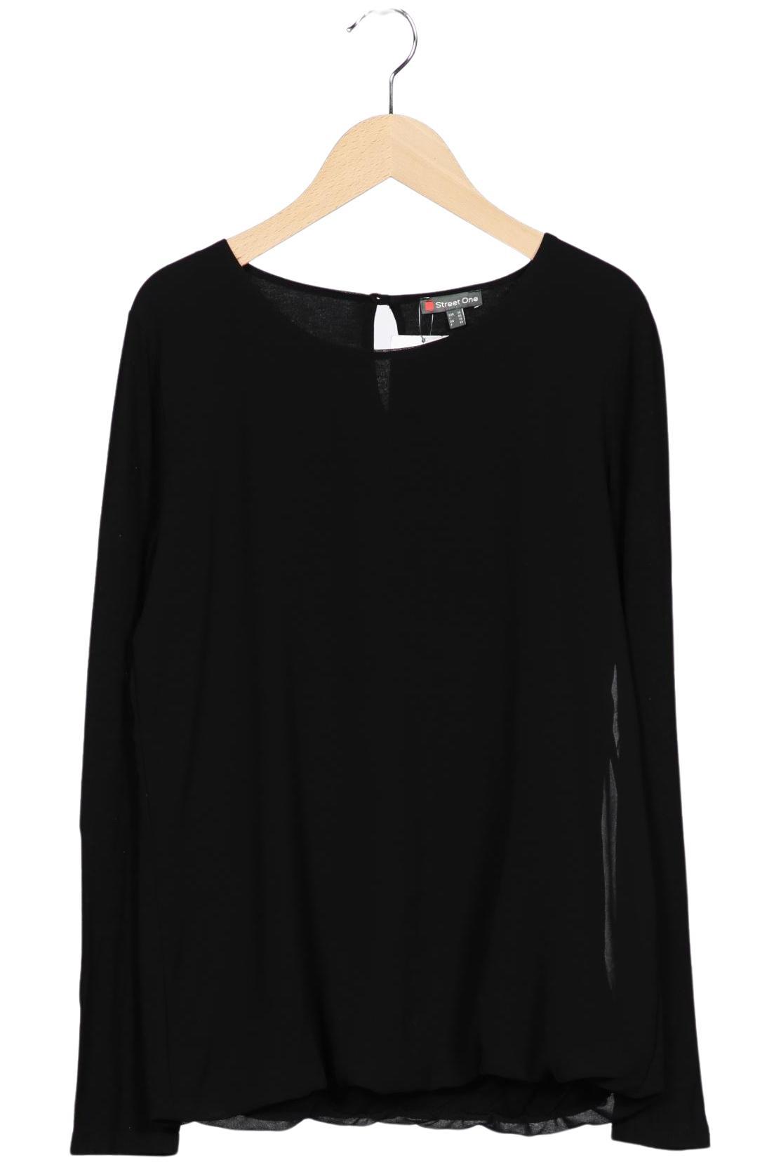 

Street One Damen Langarmshirt, schwarz, Gr. 36