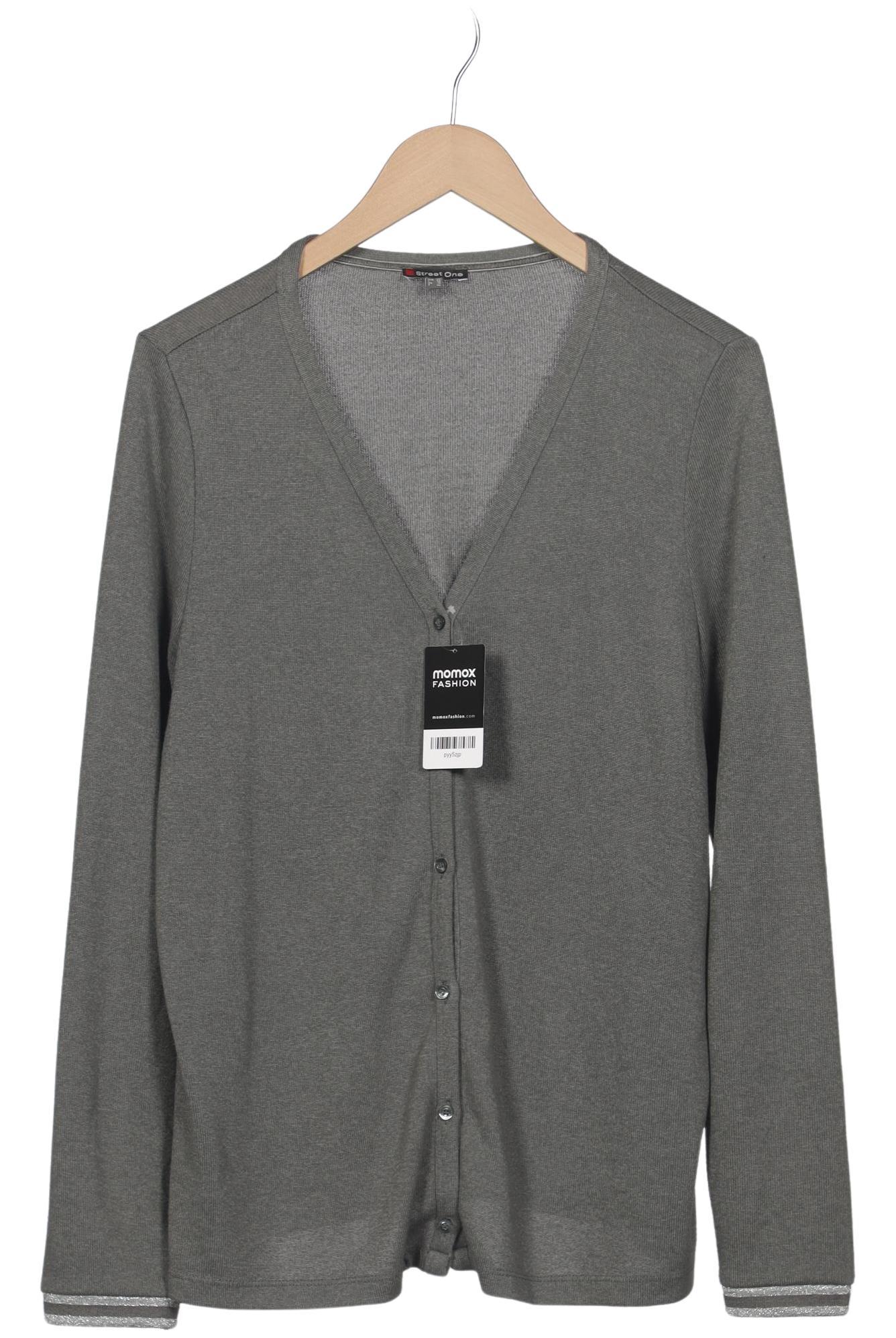 

Street One Damen Strickjacke, grau, Gr. 44