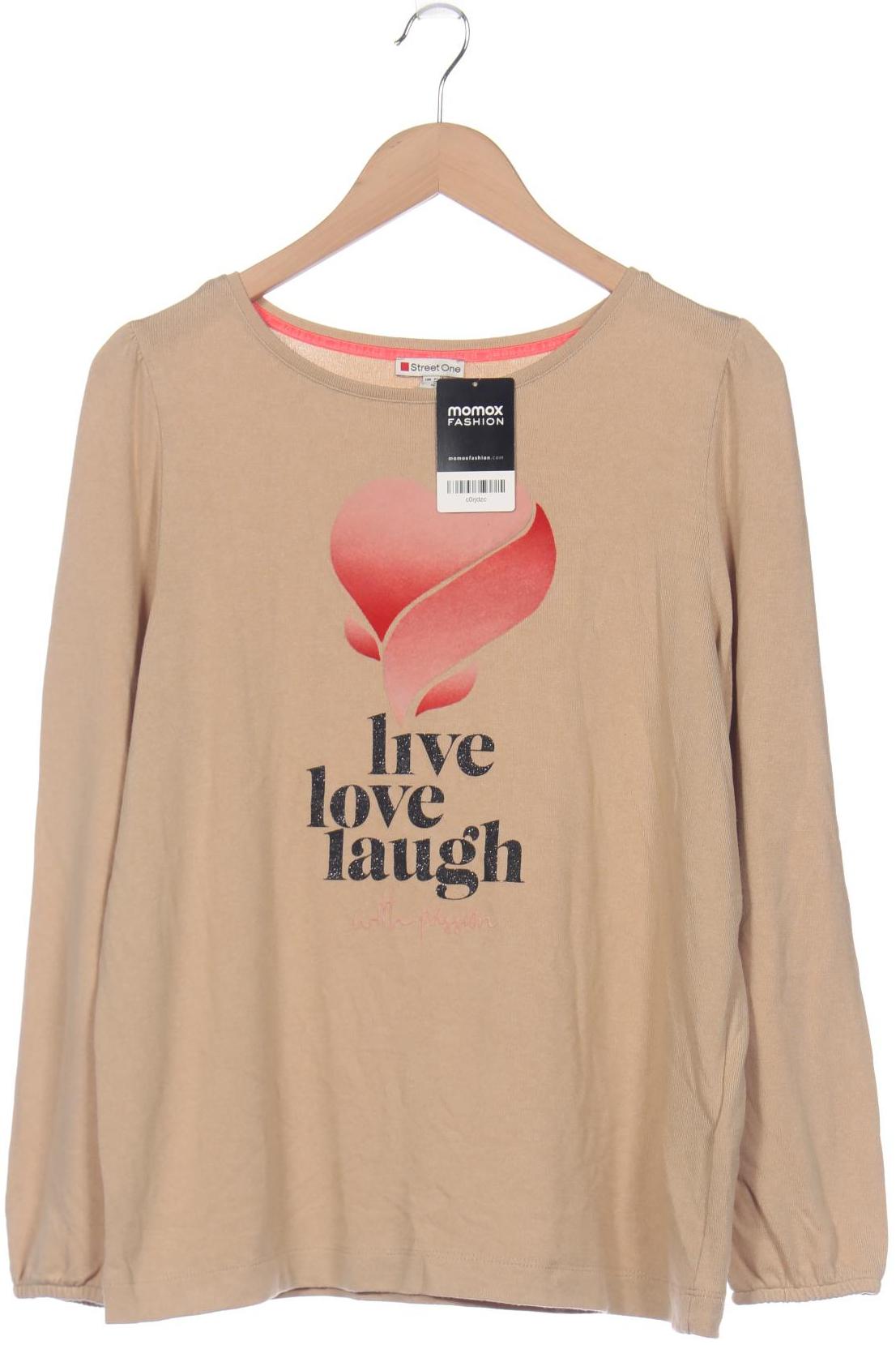 

Street One Damen Pullover, beige, Gr. 42